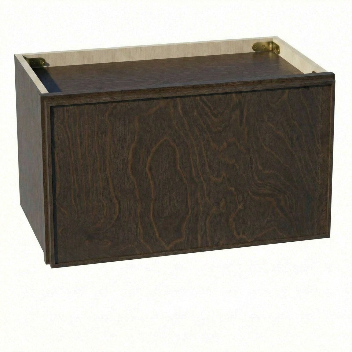 Slim Shaker Bridge Wall Cabinet 21" (W2112) · Slim - Mocha - Hero