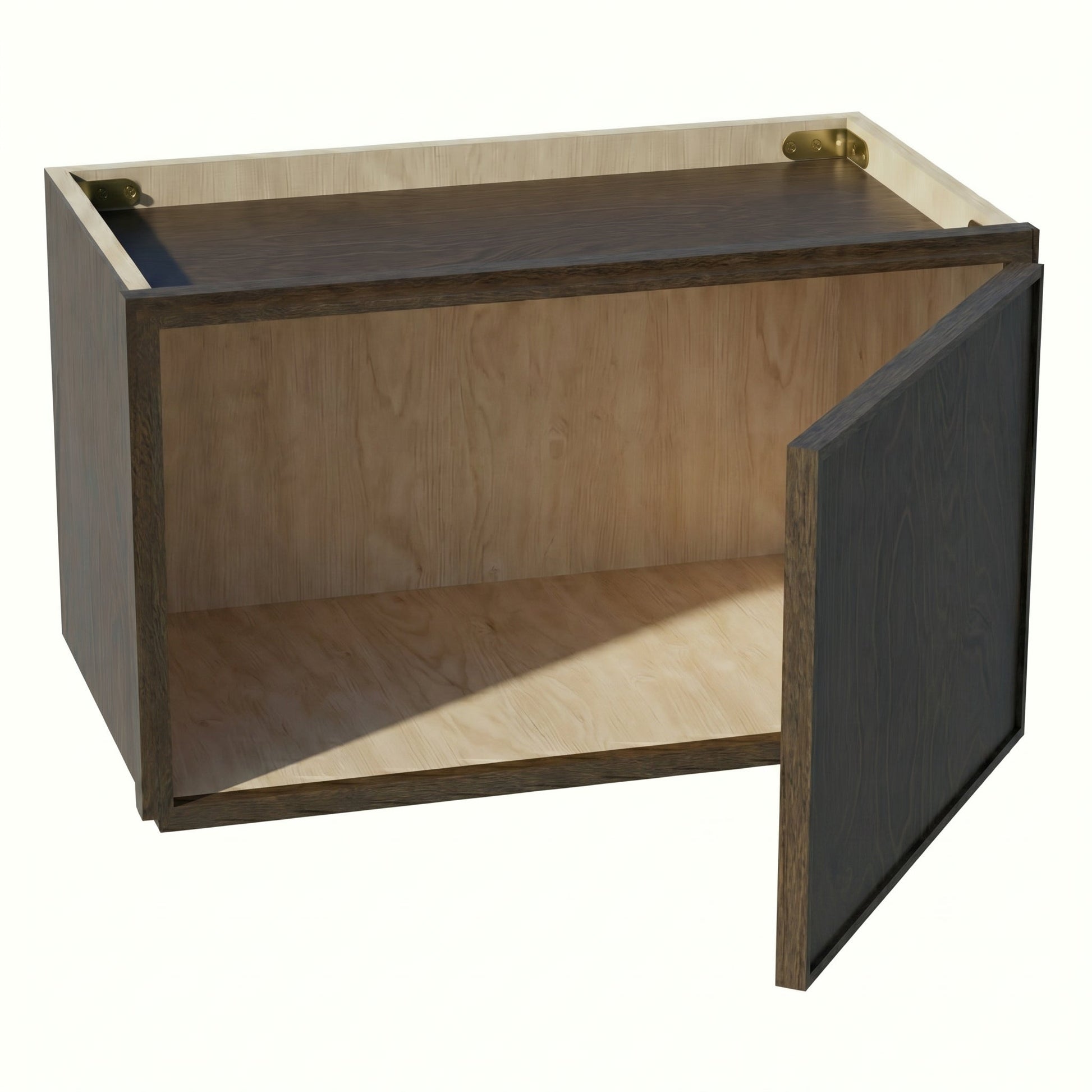 Slim Shaker Bridge Wall Cabinet 21" (W2112) · Slim