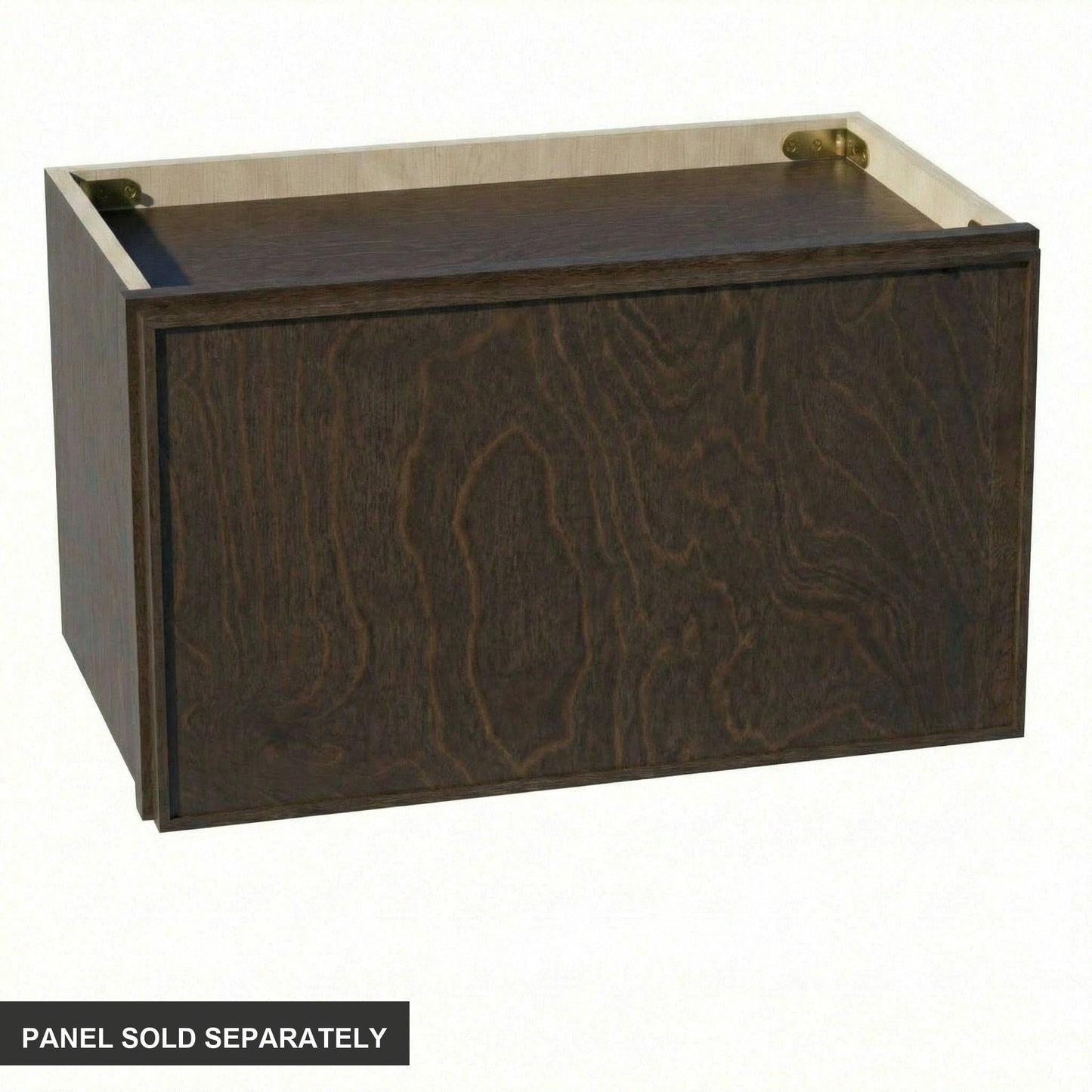 Slim Shaker Bridge Wall Cabinet 21" (W2112) · Slim - Mocha - Product