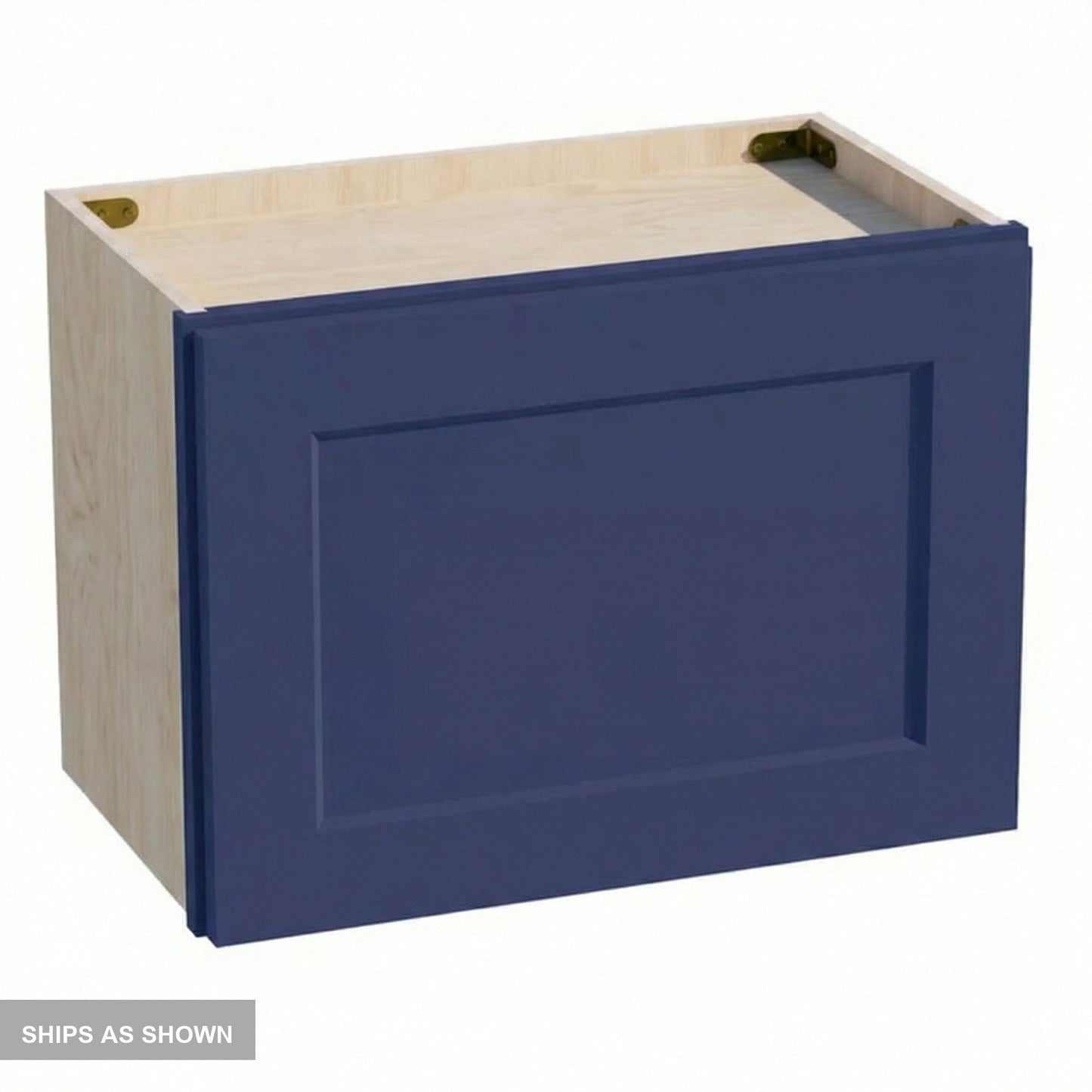 Shaker Bridge Wall Cabinet 21" (W2115) · Ardelle - Blue - Flat Pack