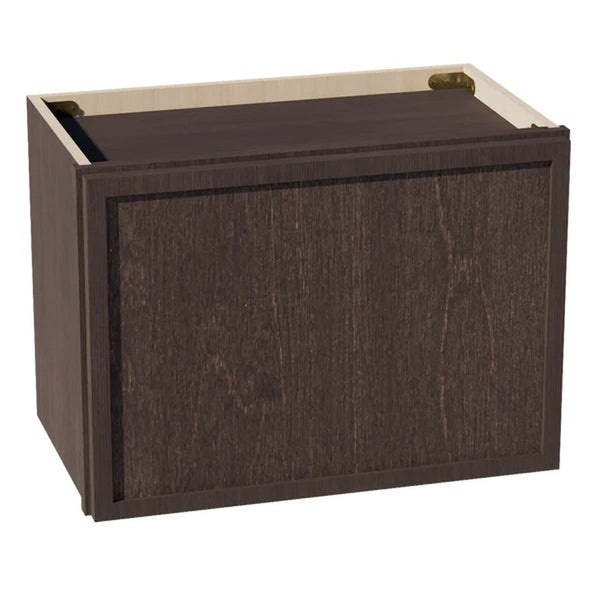 Slim Shaker Bridge Wall Cabinet 21" (W2115) · Slim - Mocha - Hero