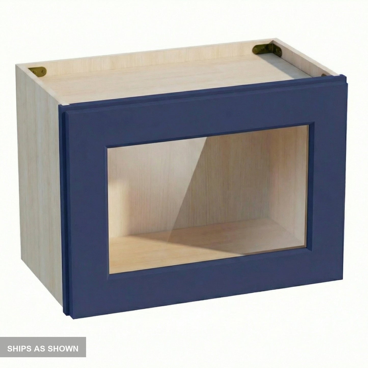 Shaker Bridge Wall Cabinet 21" (W2115GD) · Ardelle - Blue - Flat Pack