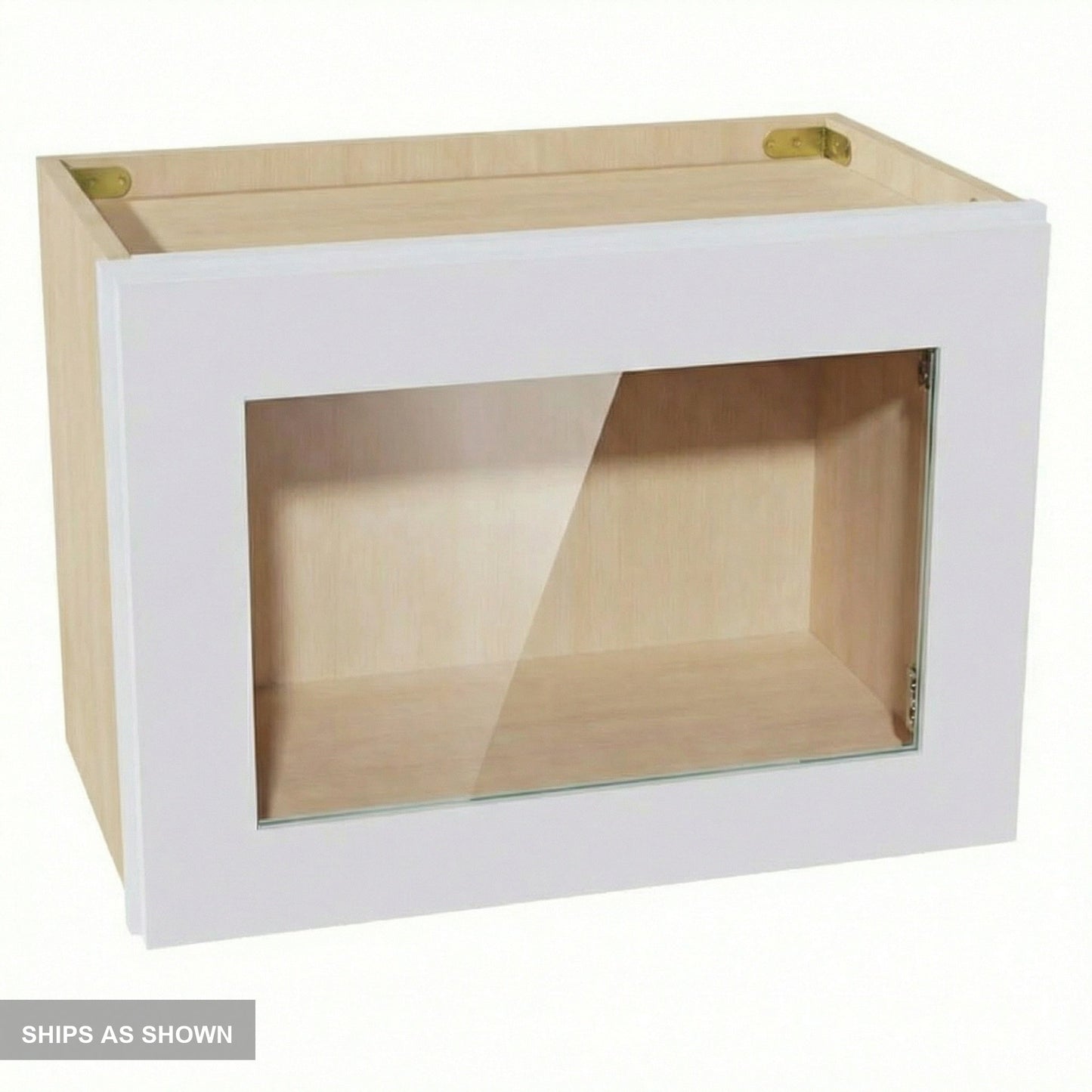 Shaker Bridge Wall Cabinet 21" (W2115GD) · Ardelle - White - Flat Pack