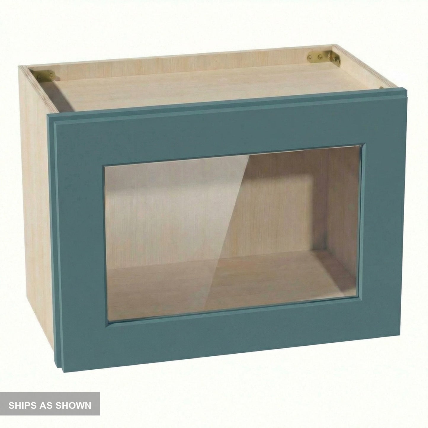 Shaker Bridge Wall Cabinet 21" (W2115GD) · Tallis - Fairy Green - Flat Pack