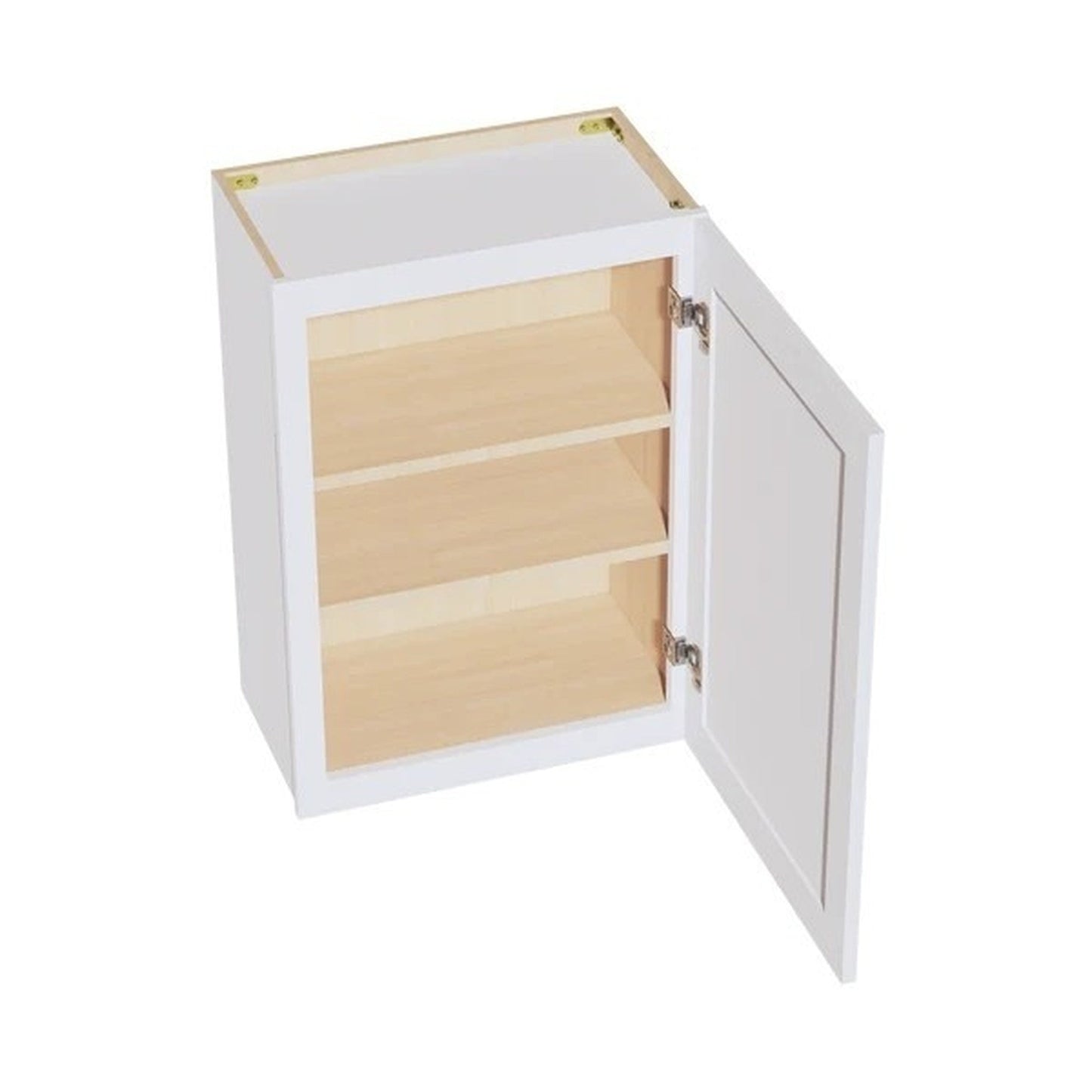 Shaker Wall Cabinet 21" (W2130) · Ardelle - White - Interior