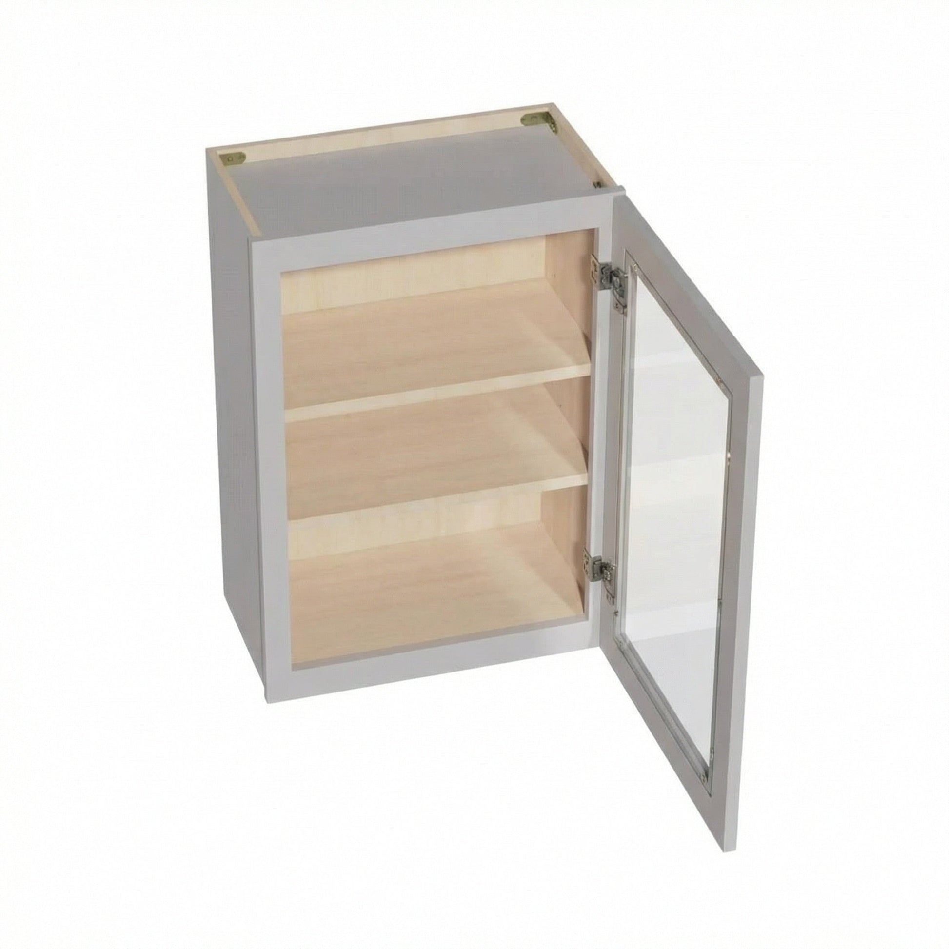 Shaker Glass Door Wall Cabinet 21" (W2130GD) · Ardelle