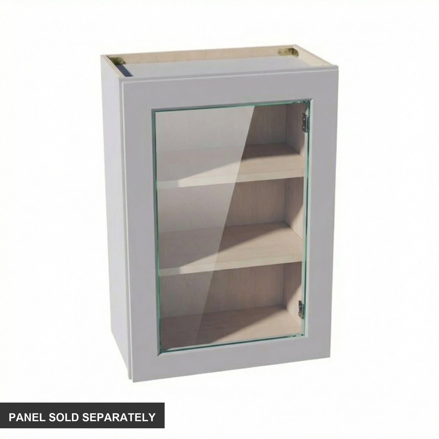 Shaker Glass Door Wall Cabinet 21" (W2130GD) · Ardelle - Ash - Product