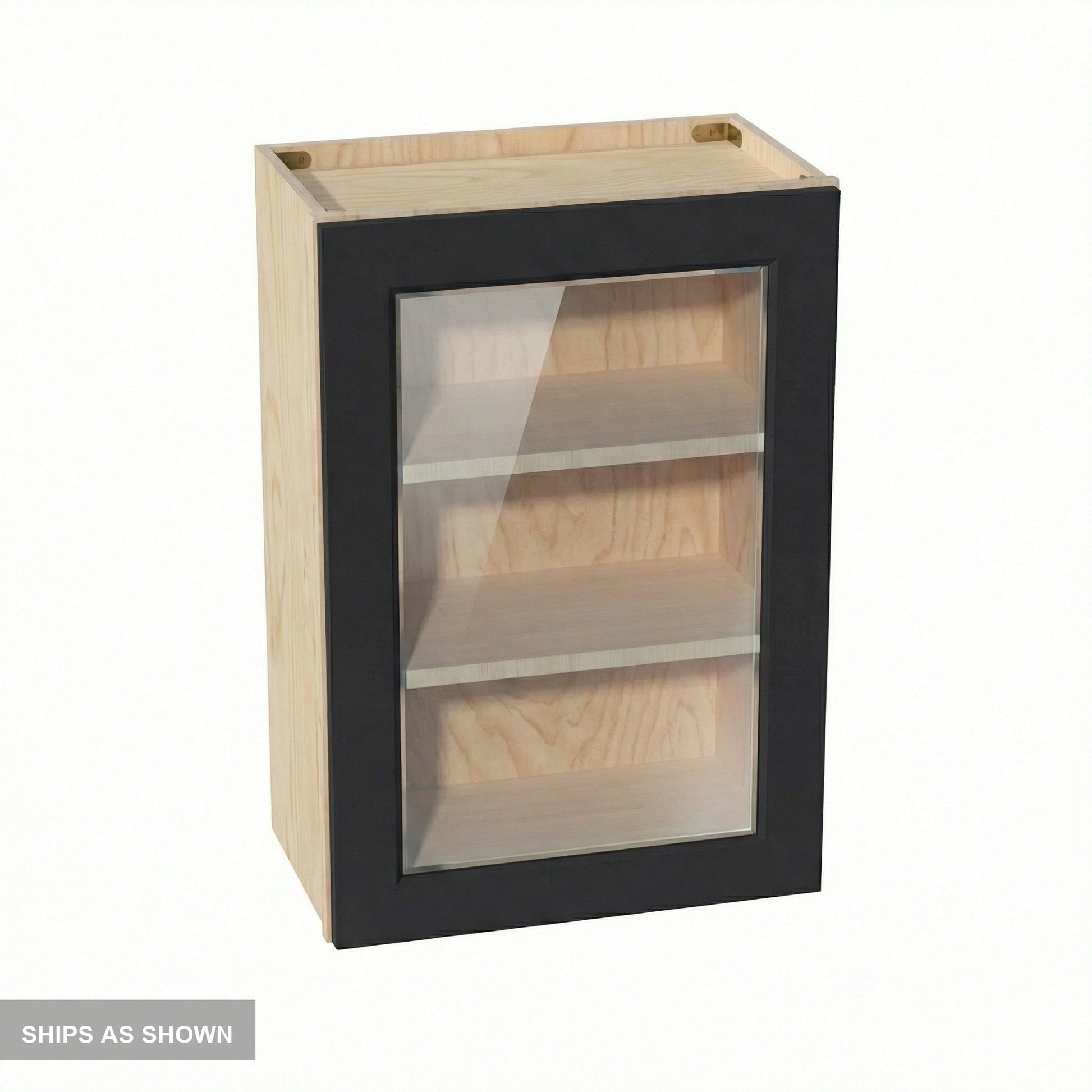 Shaker Glass Door Wall Cabinet 21" (W2130GD) · Ardelle