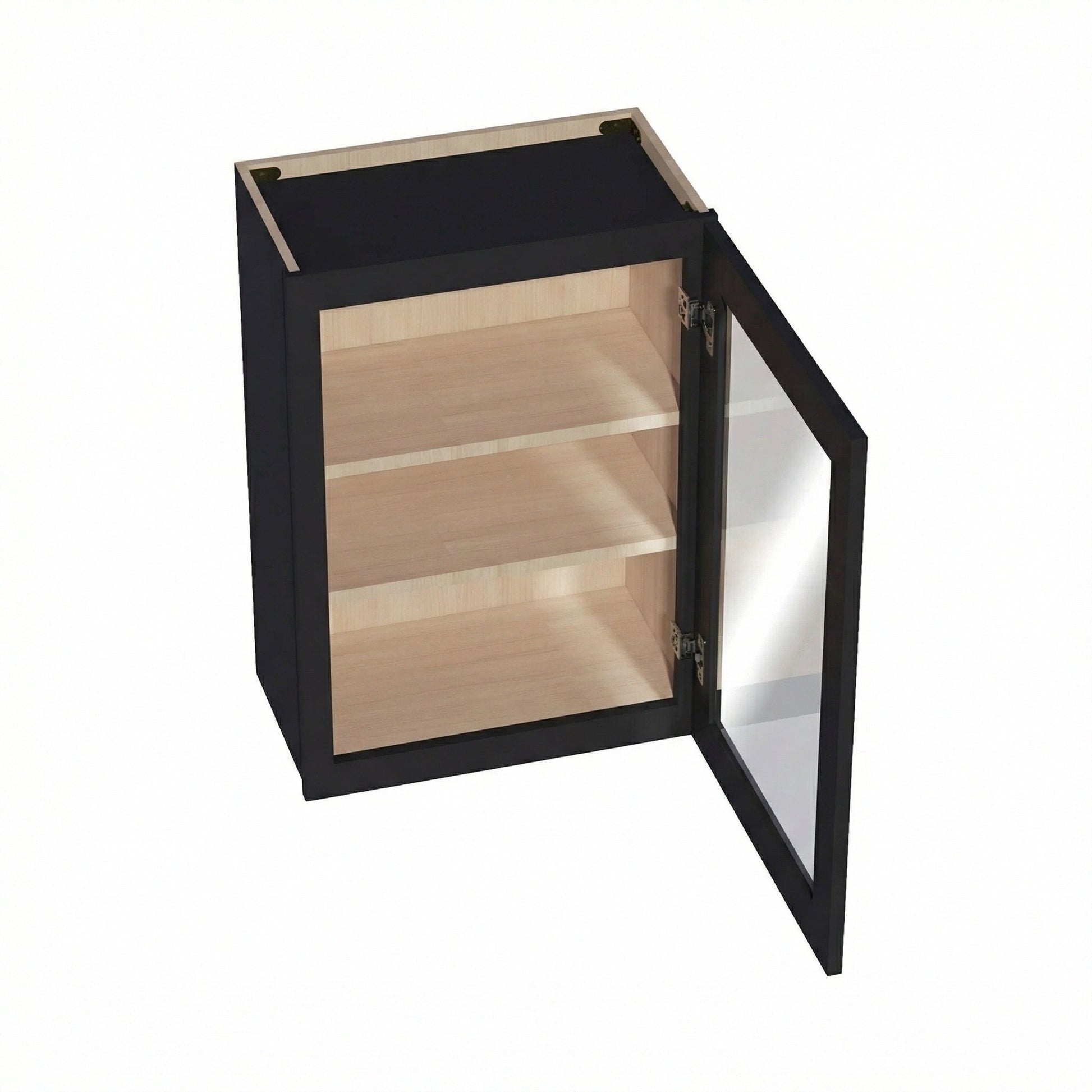 Shaker Glass Door Wall Cabinet 21" (W2130GD) · Ardelle