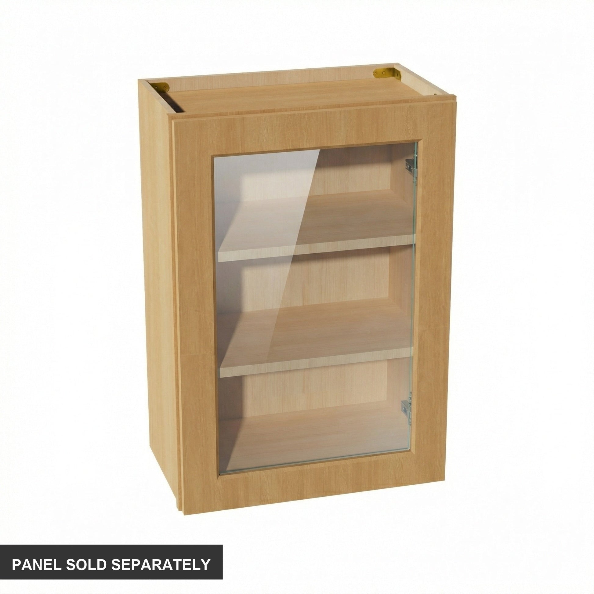 Shaker Glass Door Wall Cabinet 21" (W2130GD) · Ardelle