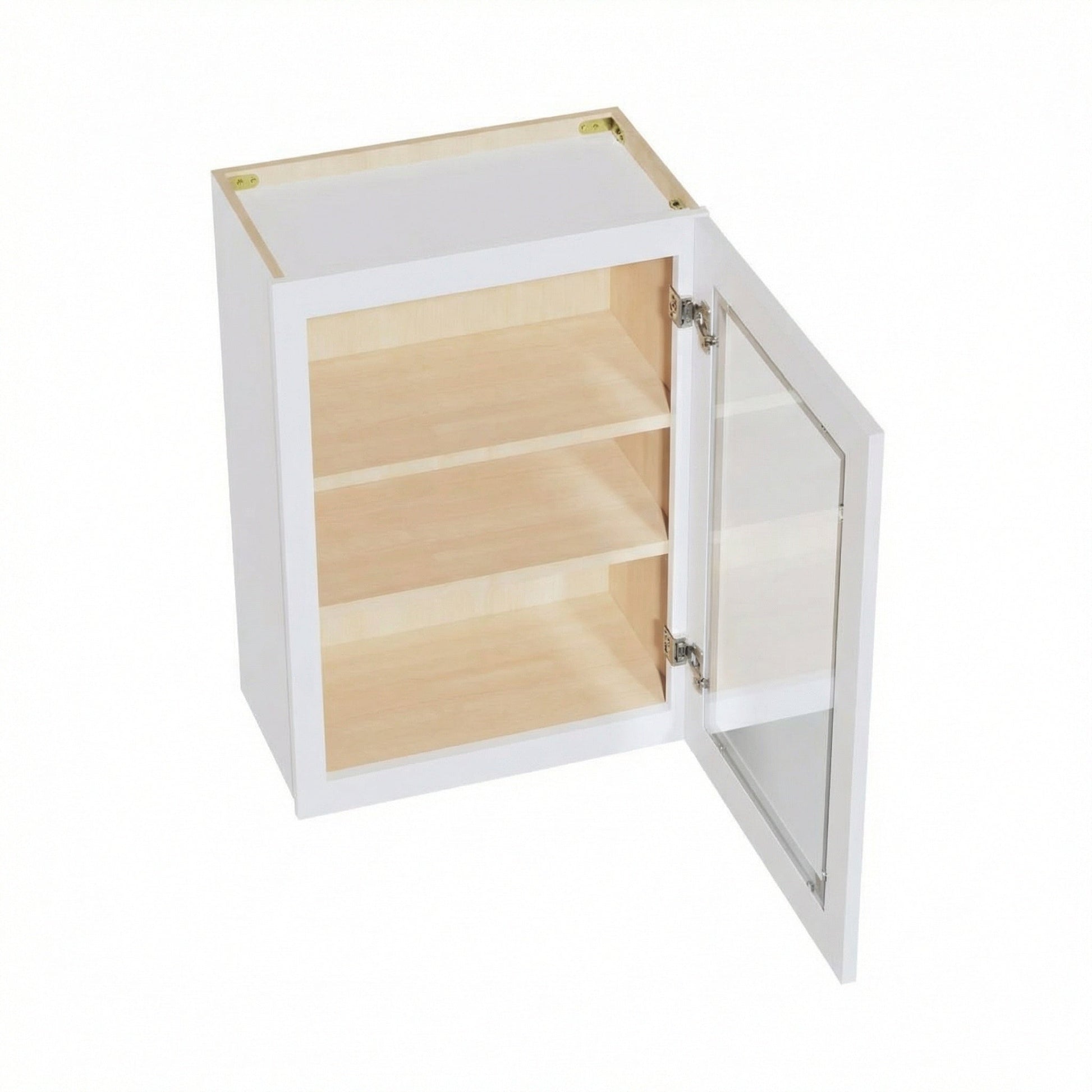 Shaker Glass Door Wall Cabinet 21" (W2130GD) · Ardelle