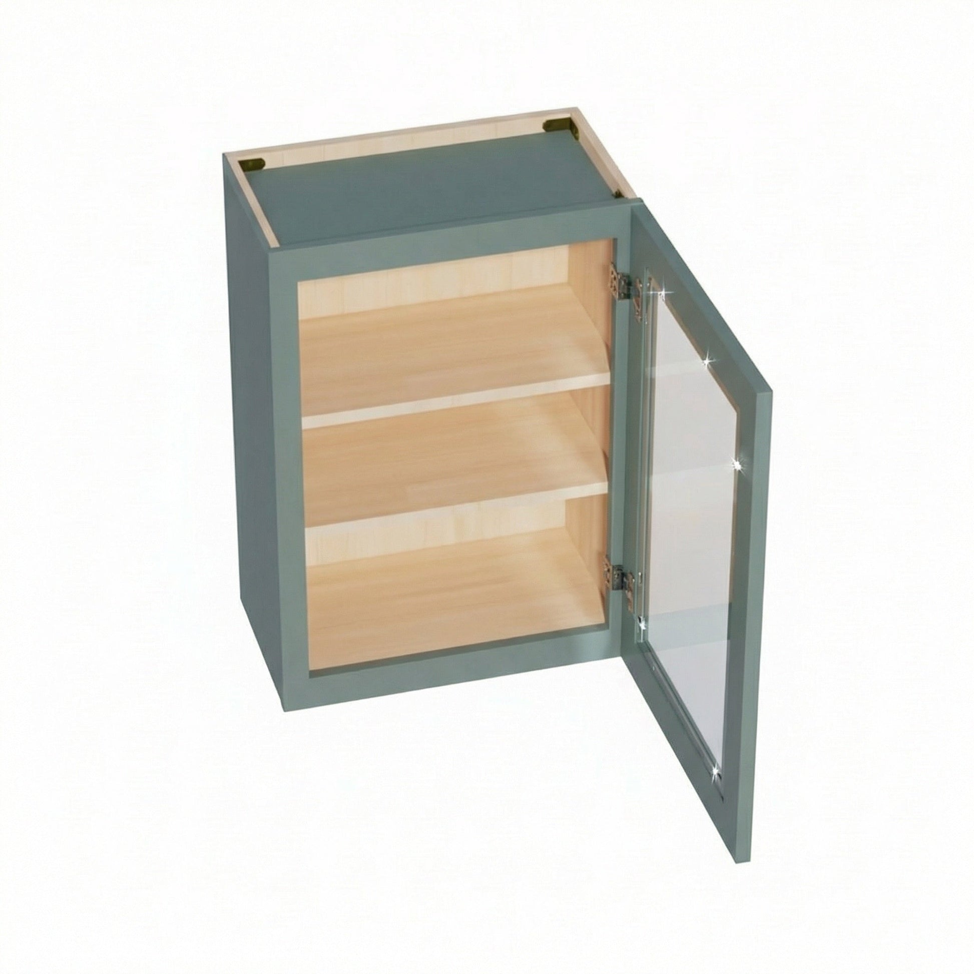 Shaker Glass Door Wall Cabinet 21" (W2130GD) · Tallis