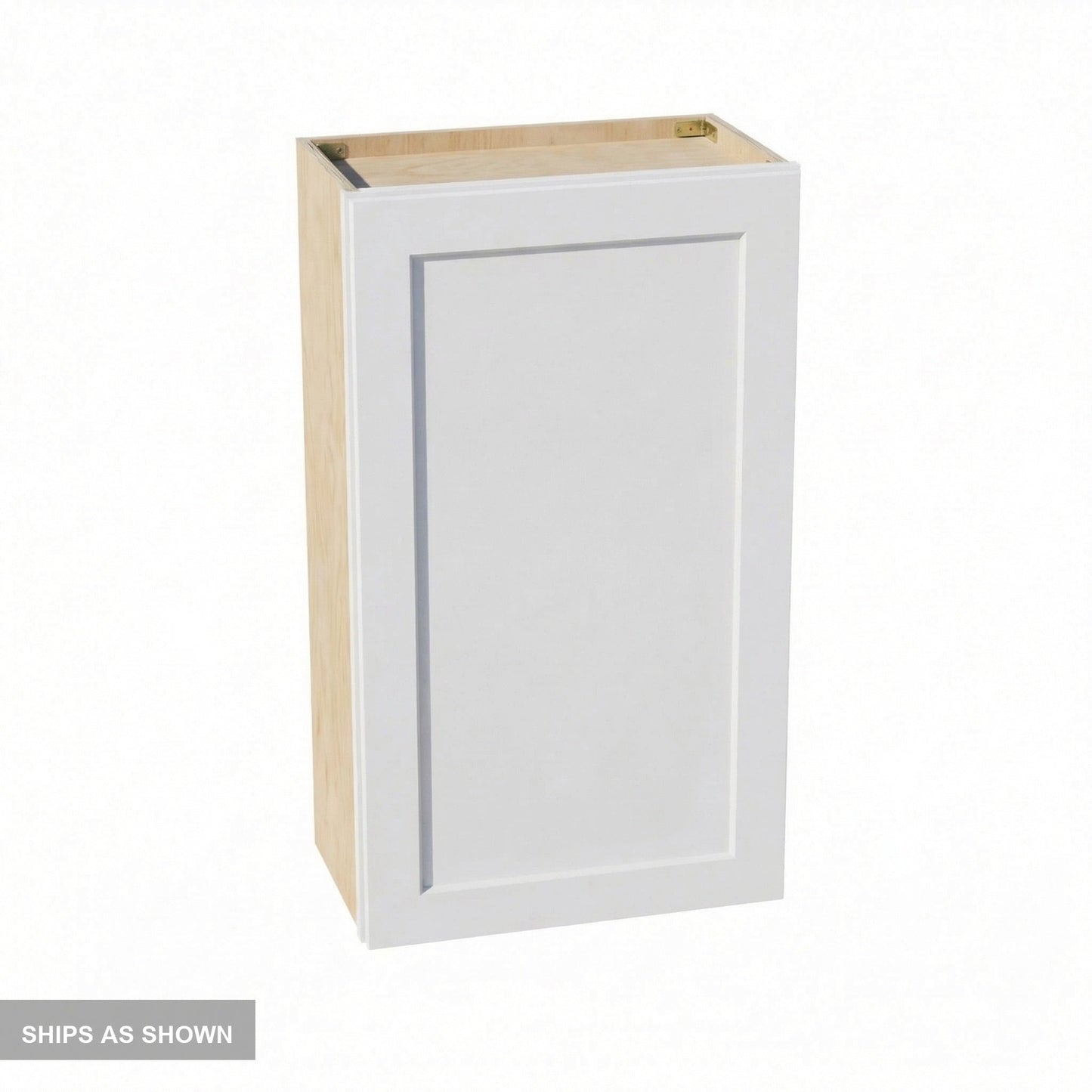 Slim Shaker Wall Cabinet 21" (W2136) · Slim - Frost - Flat Pack