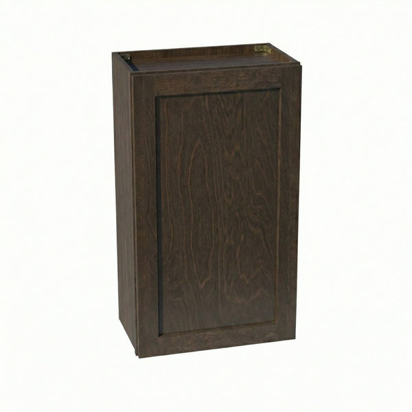 Slim Shaker Wall Cabinet 21" (W2136) · Slim - Mocha - Hero