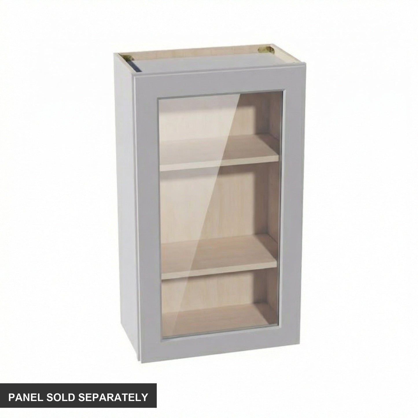 Shaker Glass Door Wall Cabinet 21" (W2136GD) · Ardelle - Ash - Product