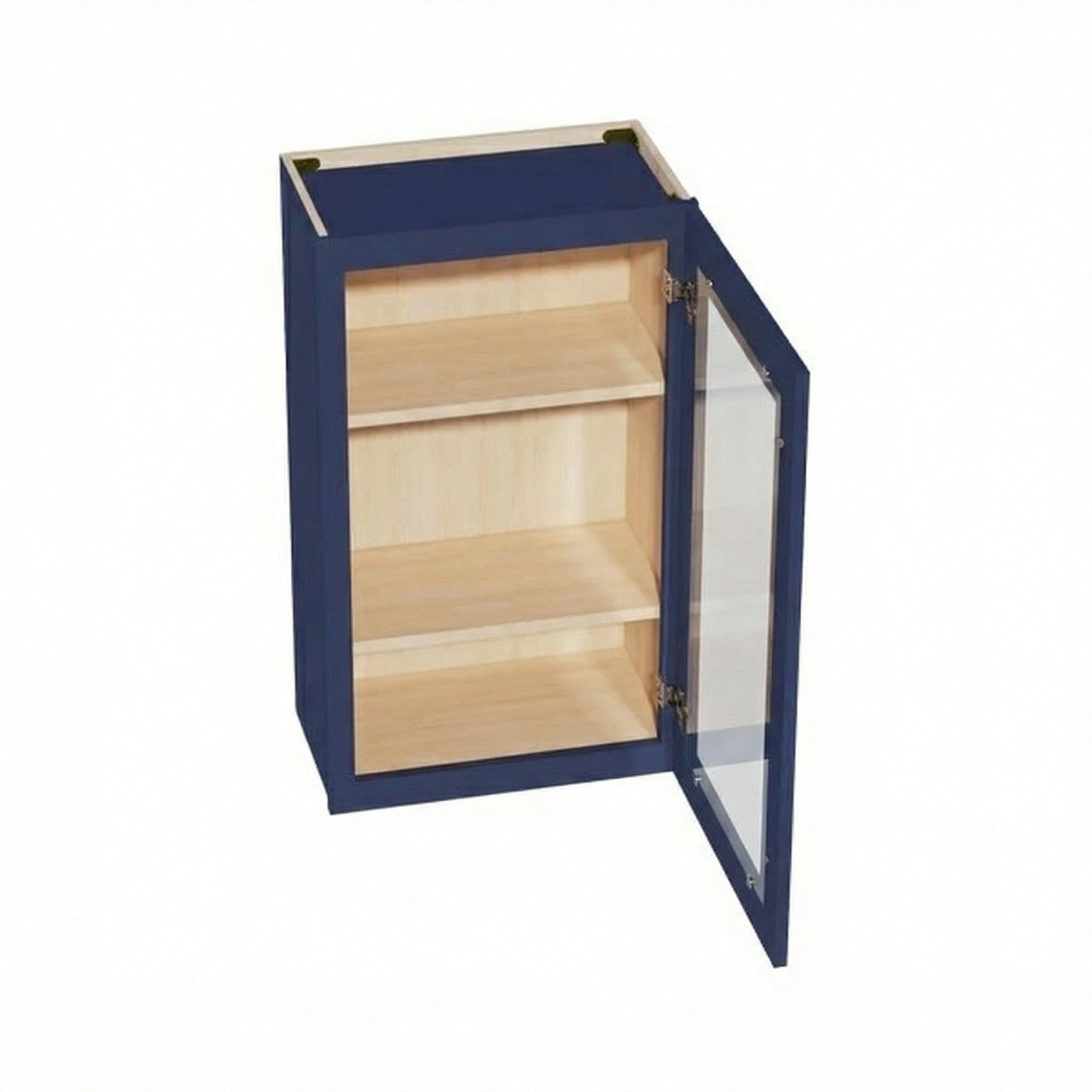 Shaker Glass Door Wall Cabinet 21" (W2136GD) · Ardelle