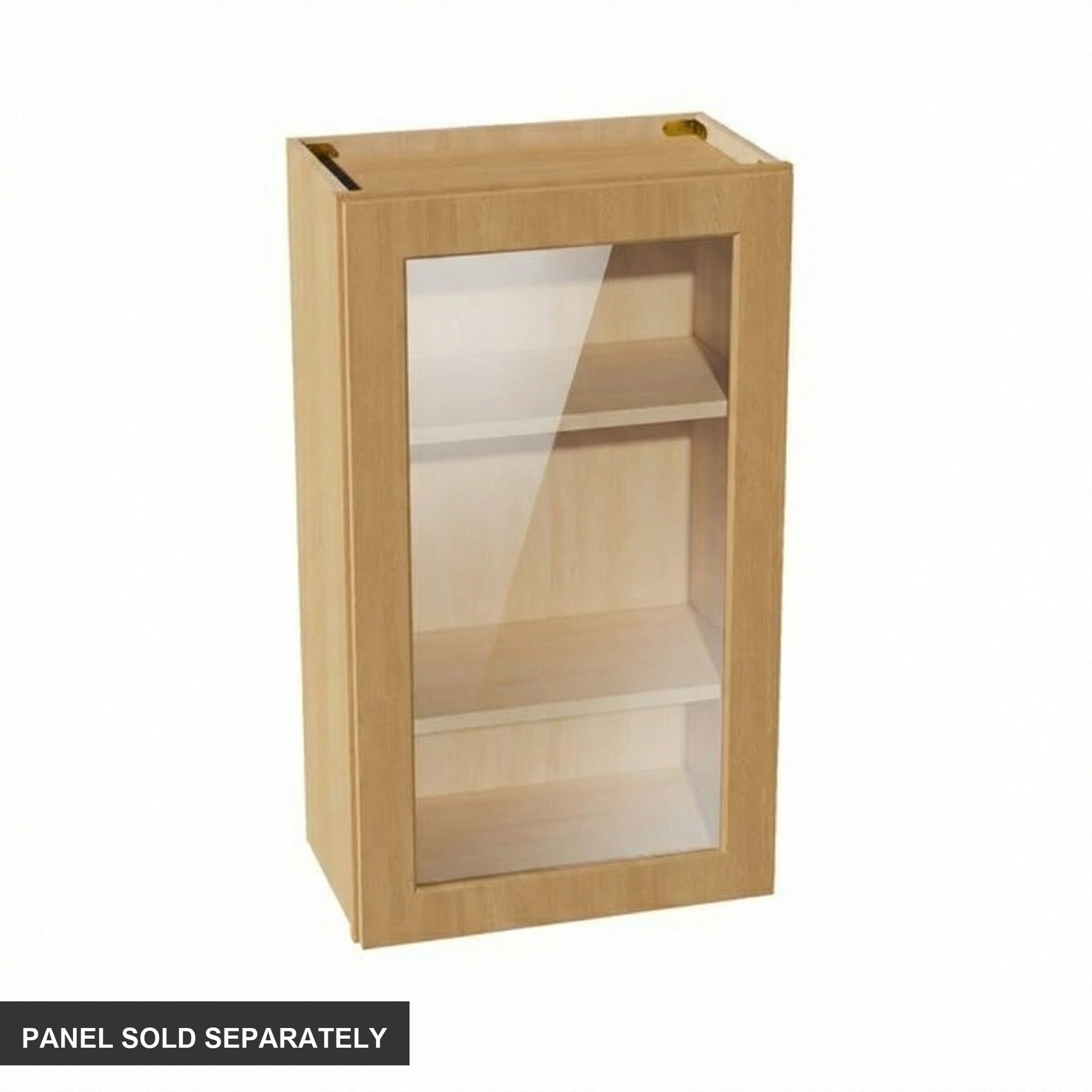 Shaker Glass Door Wall Cabinet 21" (W2136GD) · Ardelle