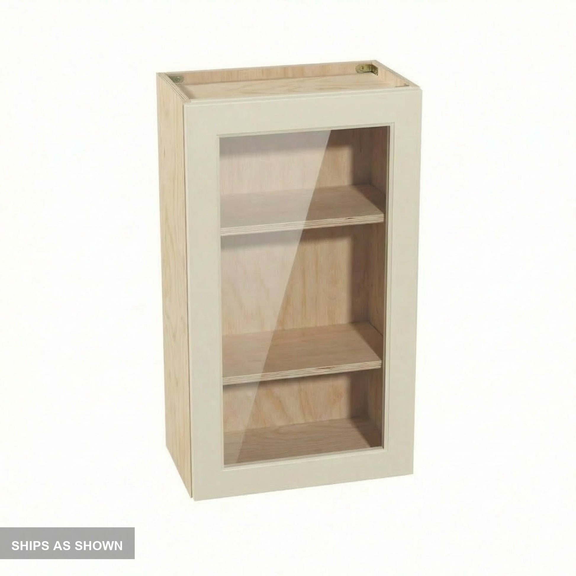 Shaker Glass Door Wall Cabinet 21" (W2136GD) · Tallis