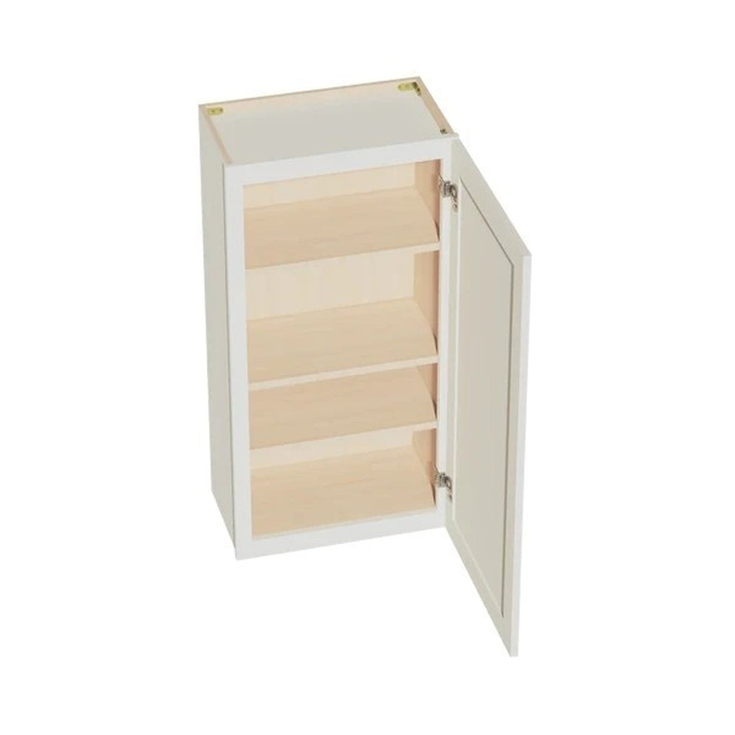 Shaker Wall Cabinet 21" (W2142) · Tallis - Swan White - Interior