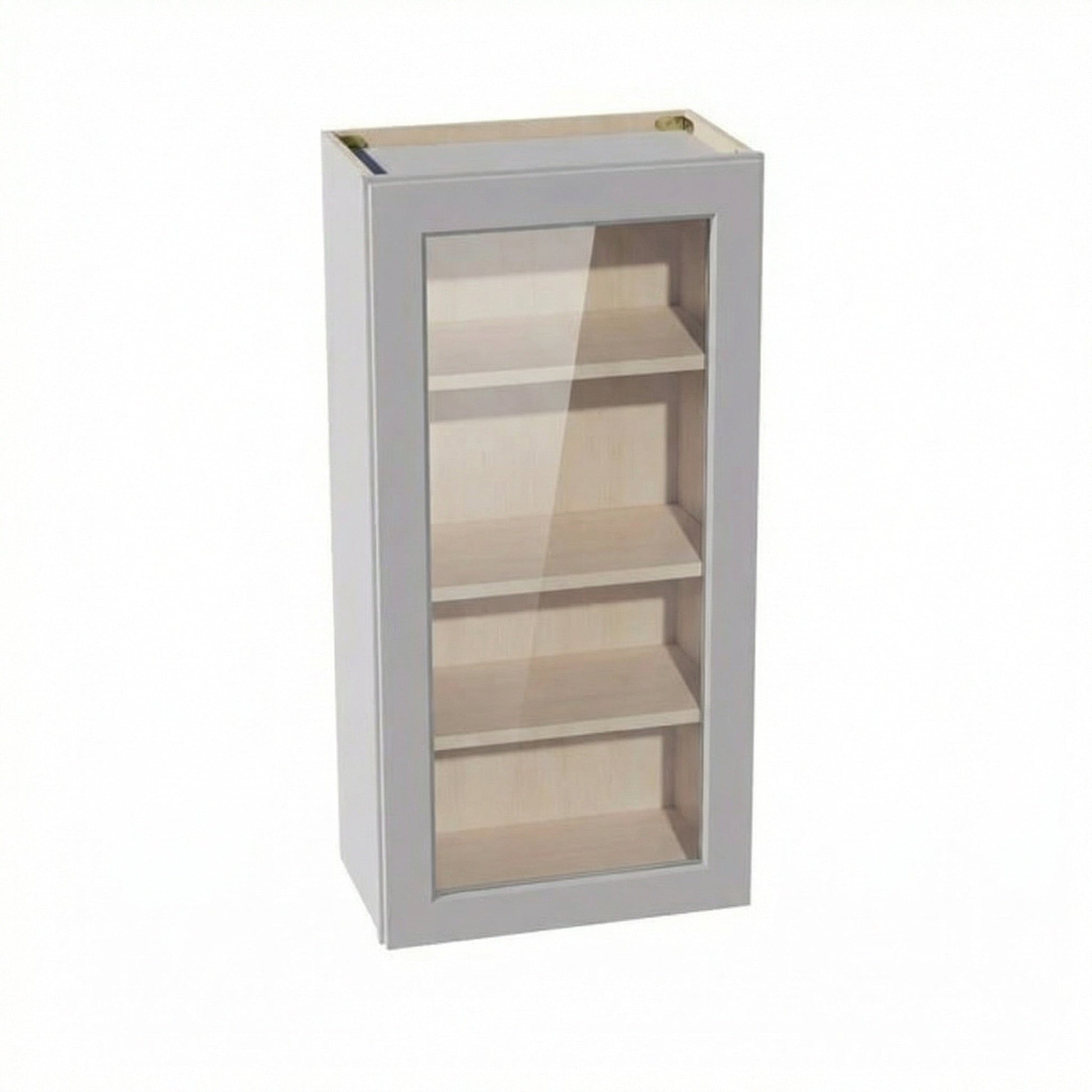 Shaker Glass Door Wall Cabinet 21" (W2142GD) · Ardelle