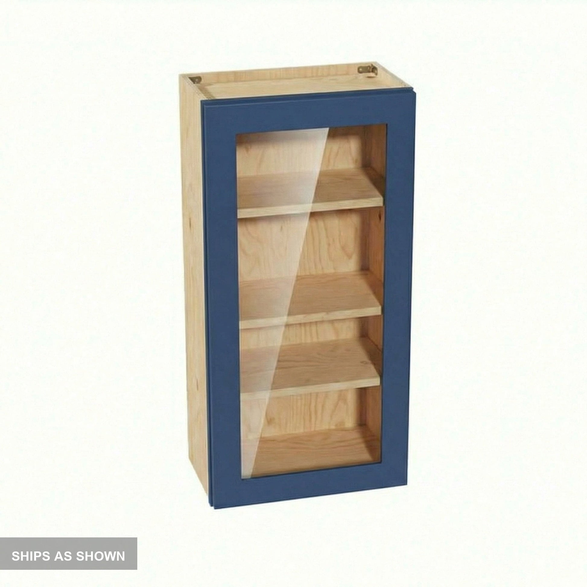 Shaker Glass Door Wall Cabinet 21" (W2142GD) · Ardelle