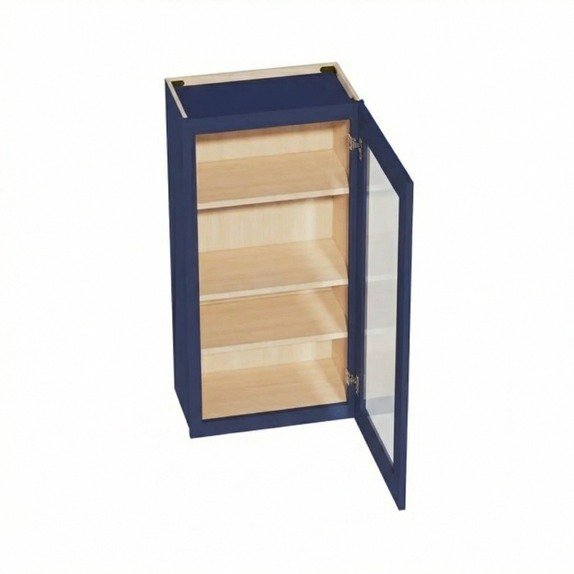Shaker Glass Door Wall Cabinet 21" (W2142GD) · Ardelle