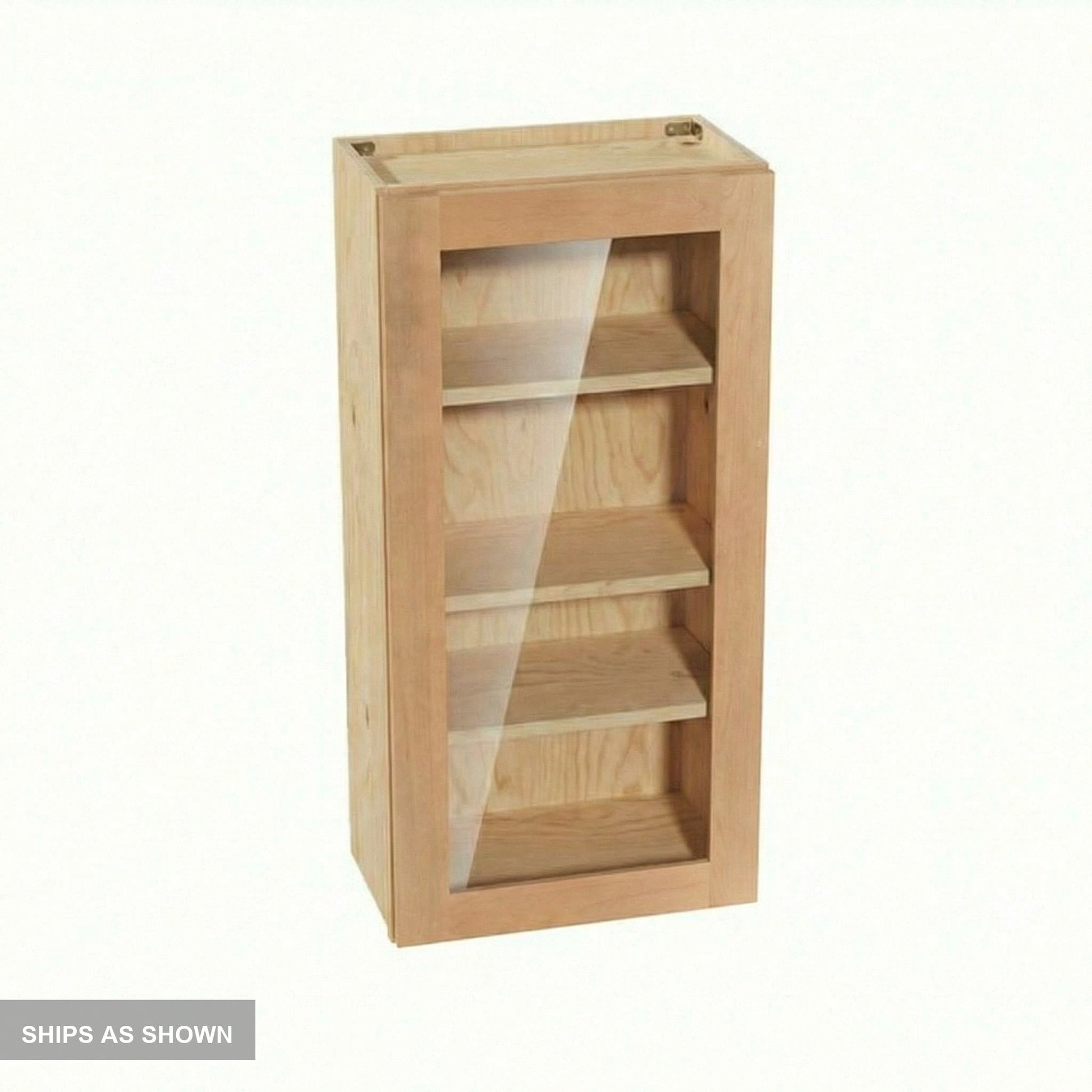 Shaker Glass Door Wall Cabinet 21" (W2142GD) · Ardelle