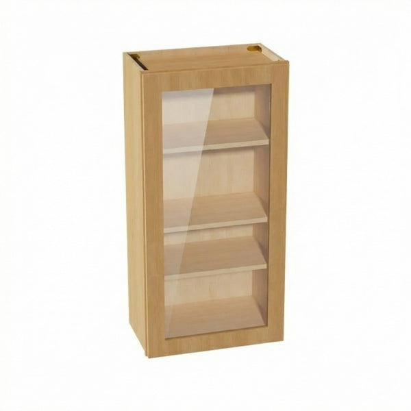 Shaker Glass Door Wall Cabinet 21" (W2142GD) · Ardelle - Timber - Hero