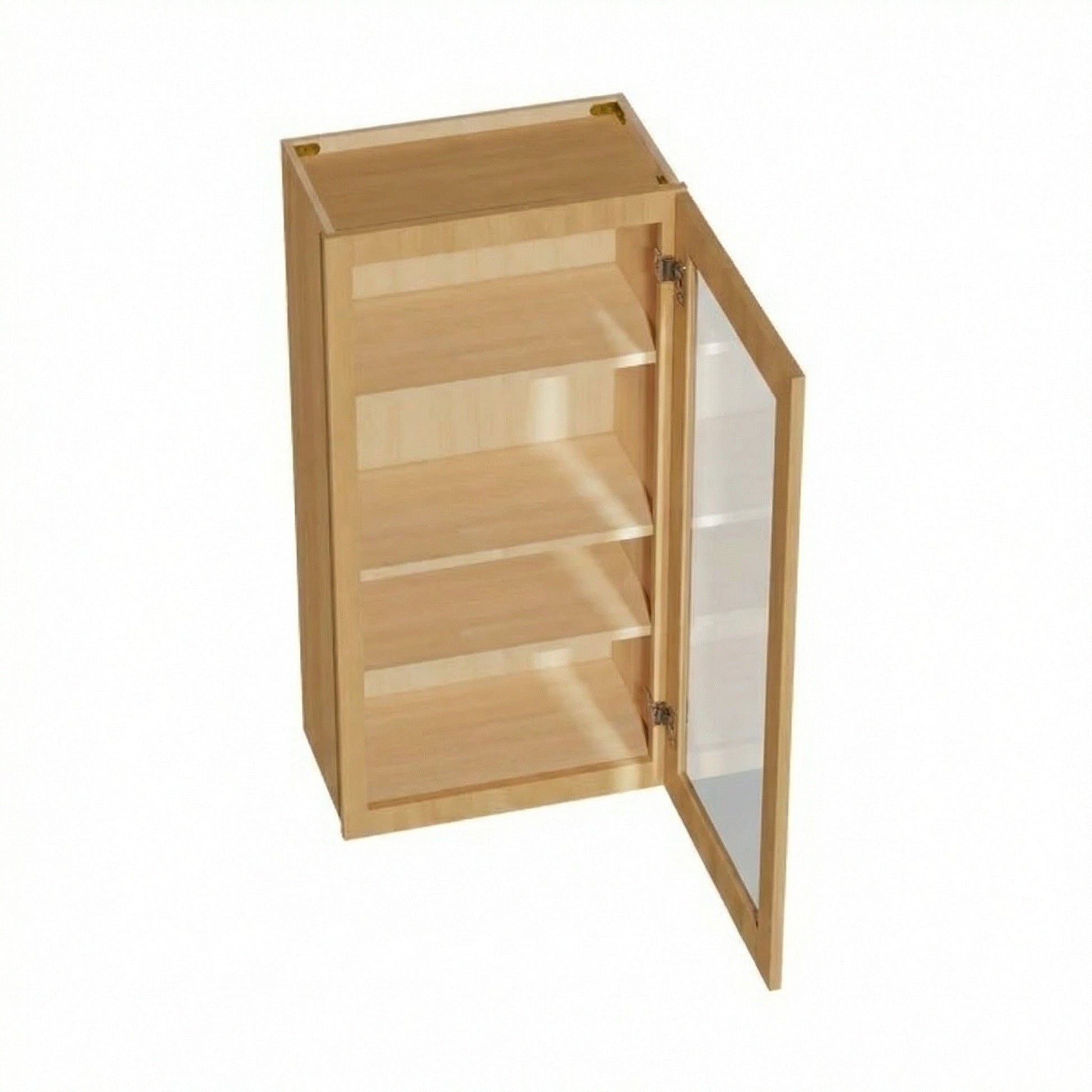 Shaker Glass Door Wall Cabinet 21" (W2142GD) · Ardelle