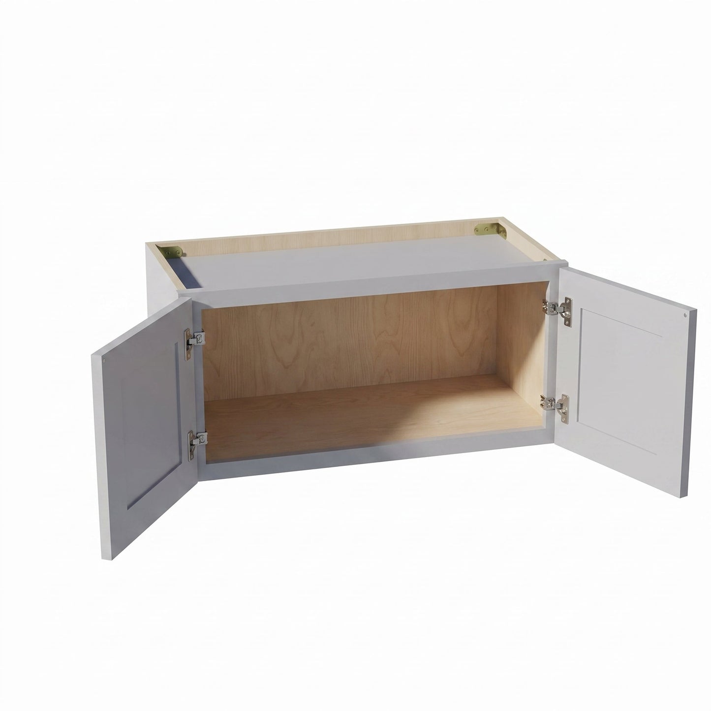Shaker Bridge Wall Cabinet 24" (W2412) · Ardelle - Ash - Interior