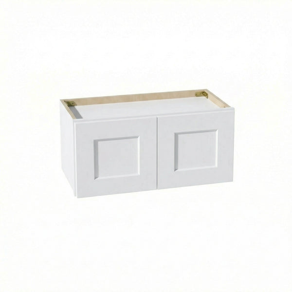 Shaker Bridge Wall Cabinet 24" (W2412) · Ardelle - White - Hero