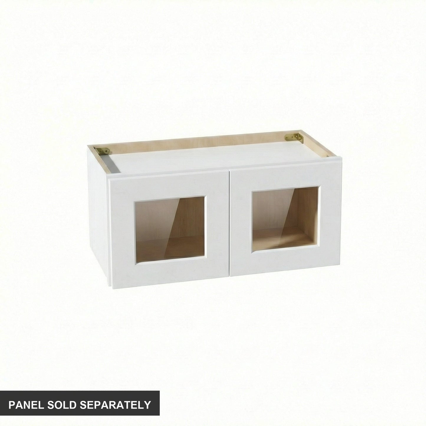 Shaker Bridge Wall Cabinet 24" (W2412GD) · Ardelle - White - Product