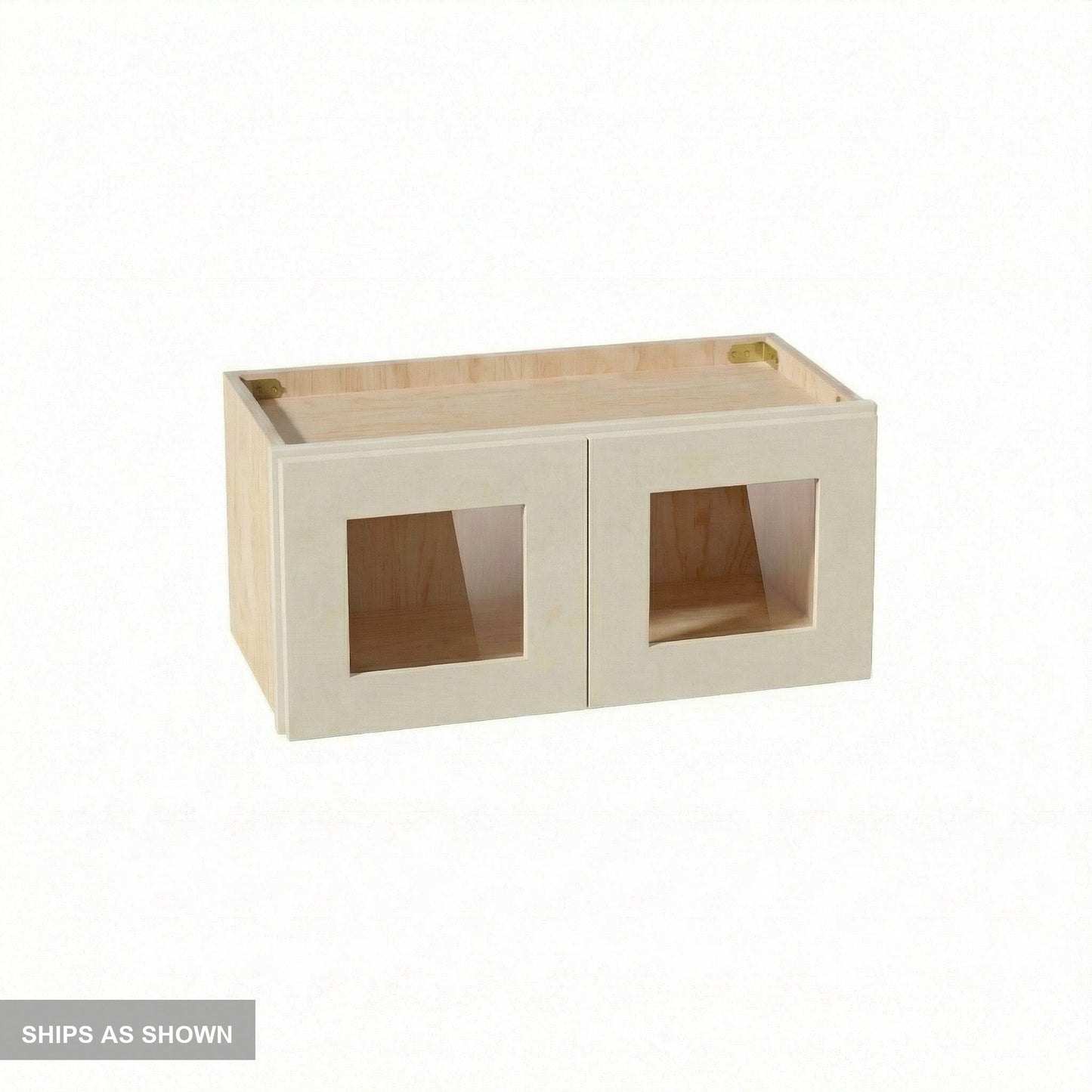 Quik Cabinets W2412GD Tallis Swan White - Flatpack