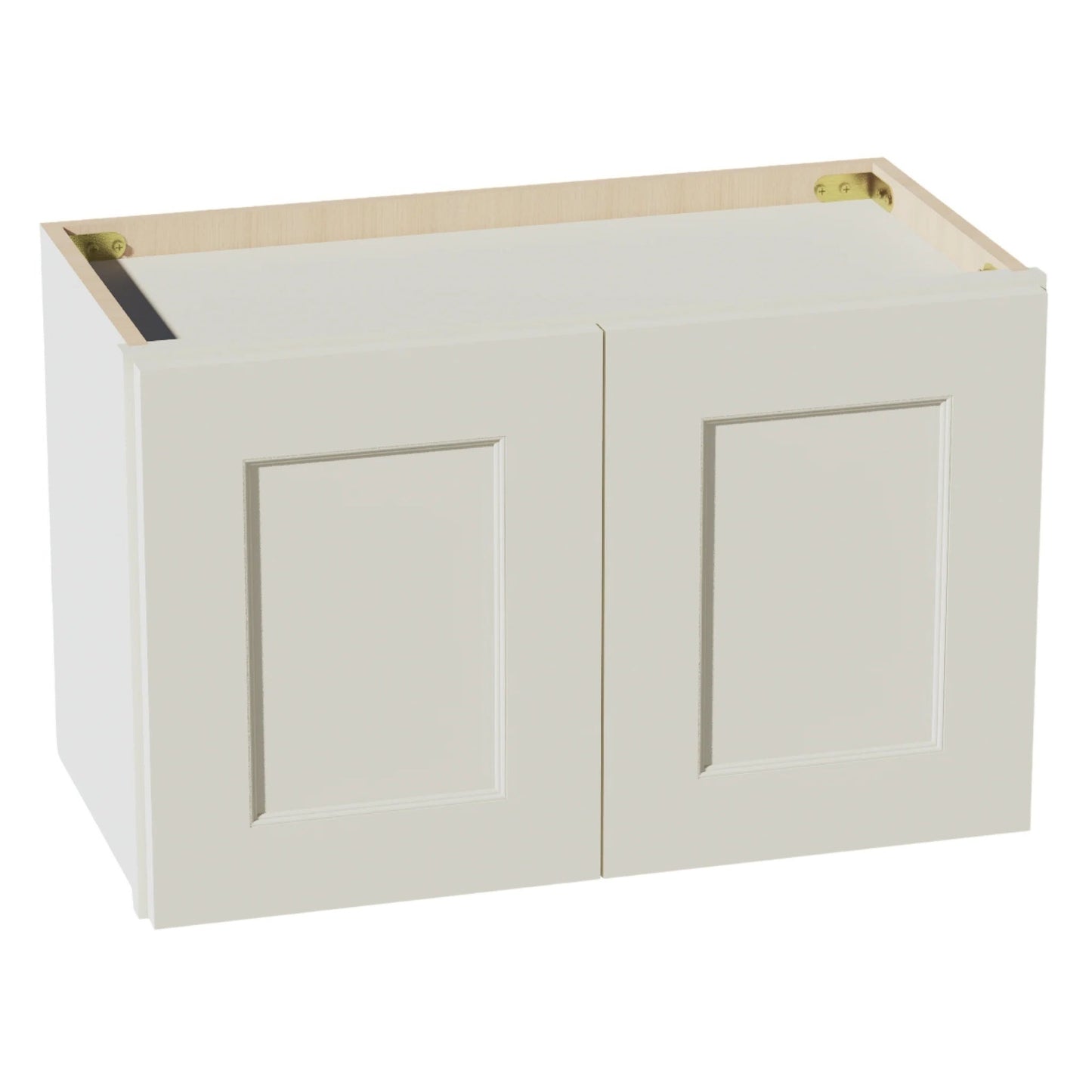 Shaker Bridge Wall Cabinet 24" (W2415) · Tallis - Swan White - Hero