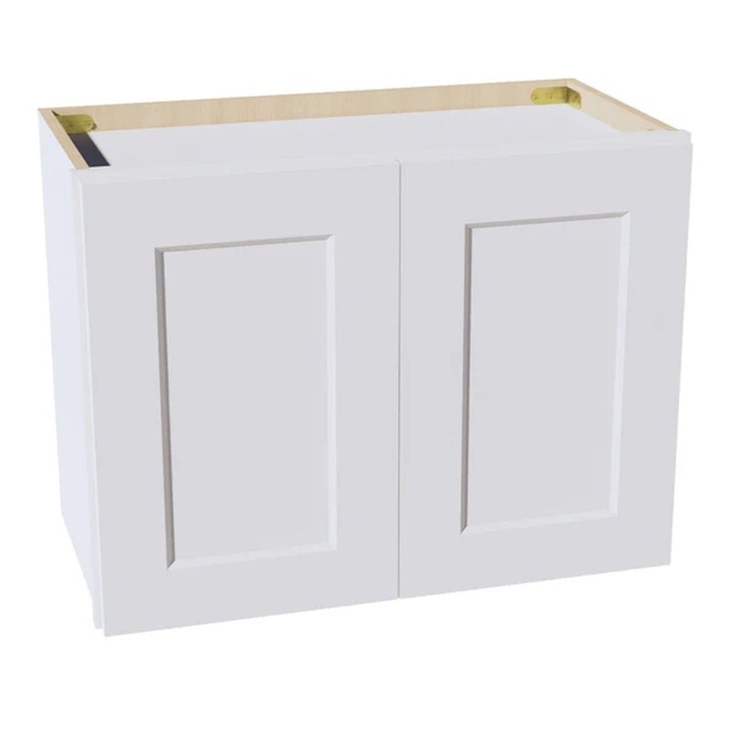 Shaker Bridge Wall Cabinet 24" (W2418) · Ardelle - White - Hero