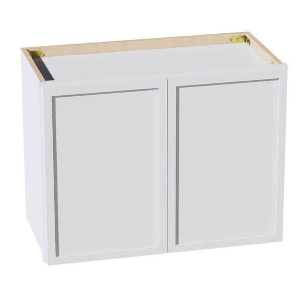 Slim Shaker Bridge Wall Cabinet 24" (W2418) · Slim - Frost - Hero