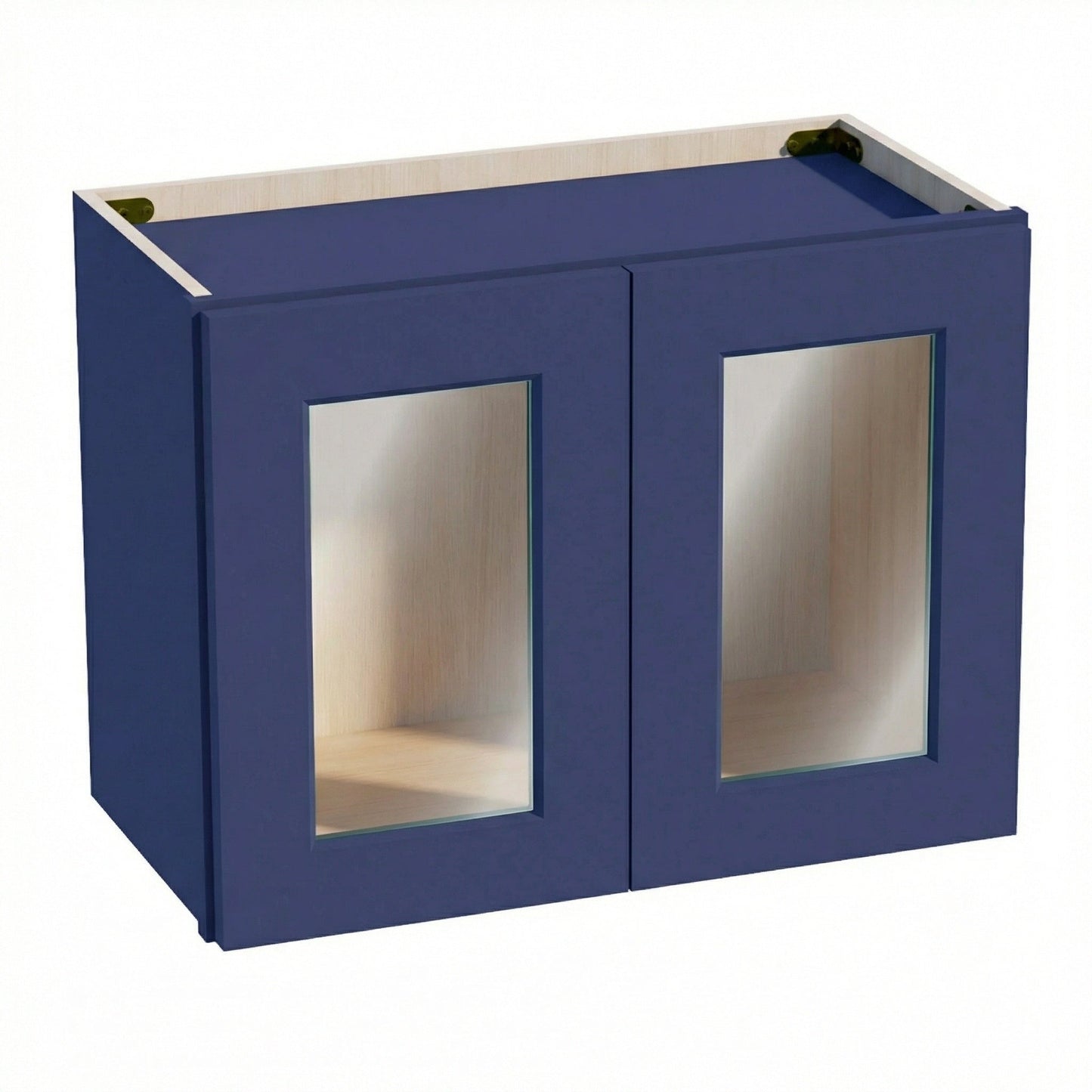 Shaker Bridge Wall Cabinet 24" (W2418GD) · Ardelle - Blue - Hero