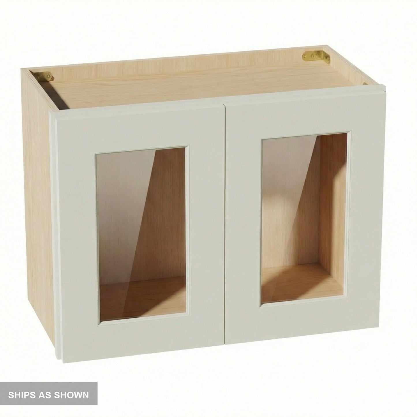 Quik Cabinets W2418GD Tallis Swan White - Flatpack