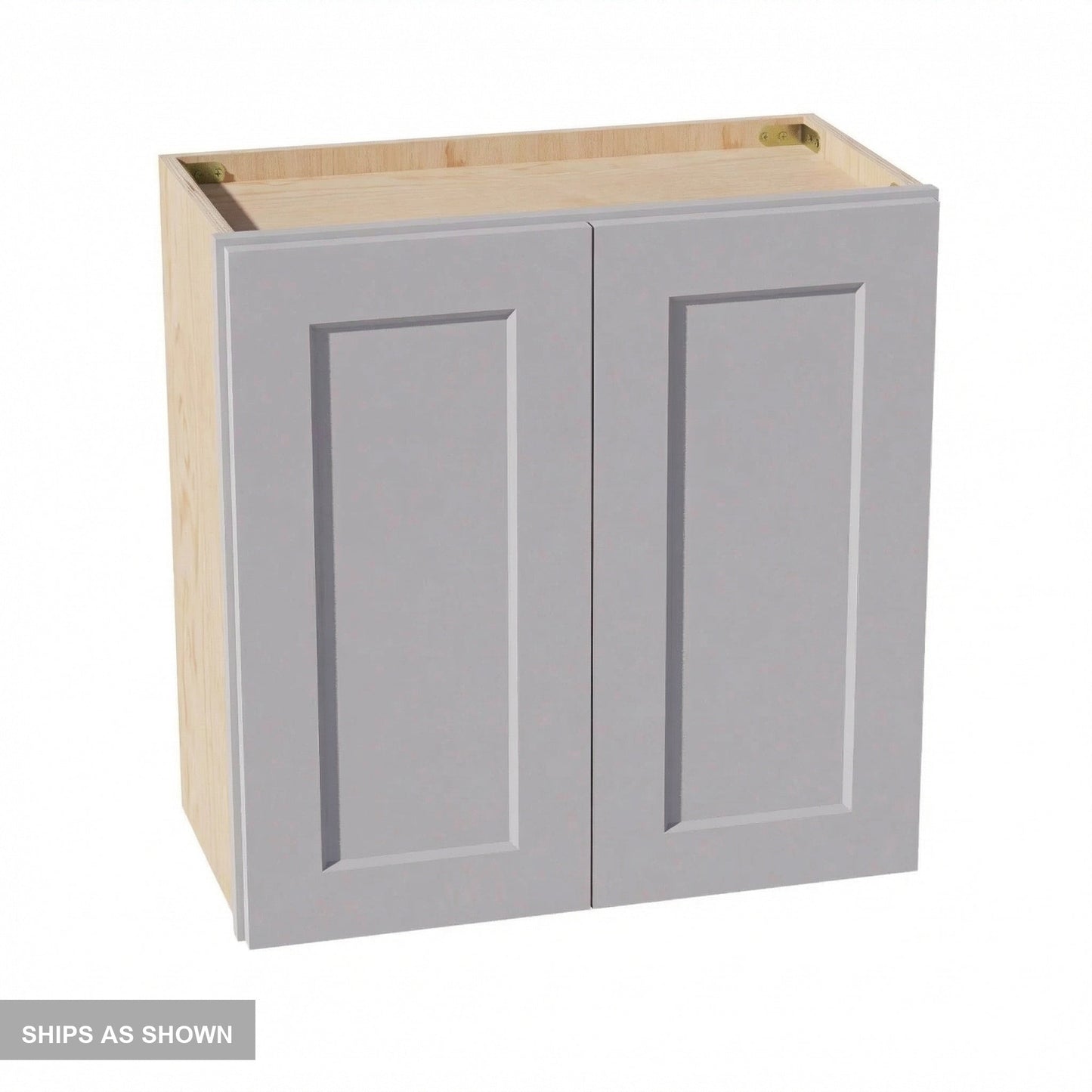 Shaker Bridge Wall Cabinet 24" (W2421) · Ardelle - Ash - Flat Pack