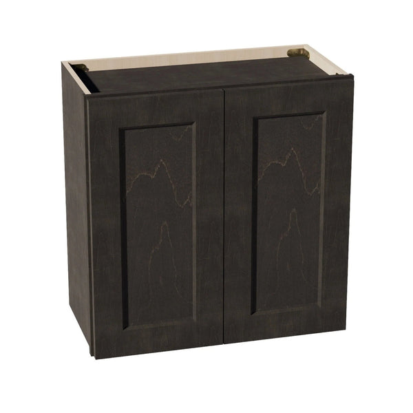 Shaker Bridge Wall Cabinet 24" (W2421) · Ardelle - Charcoal - Hero