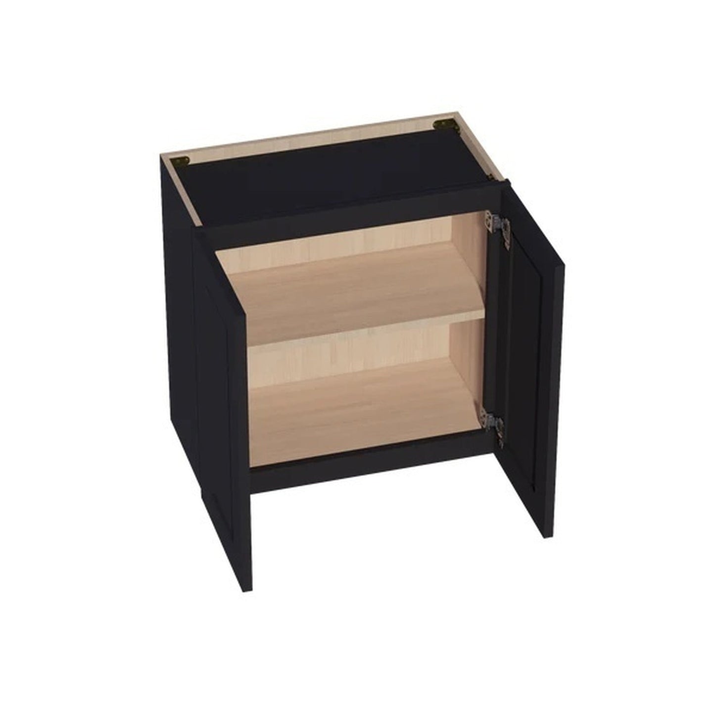 Quik Cabinets W2421 Ardelle Ebony - Interior