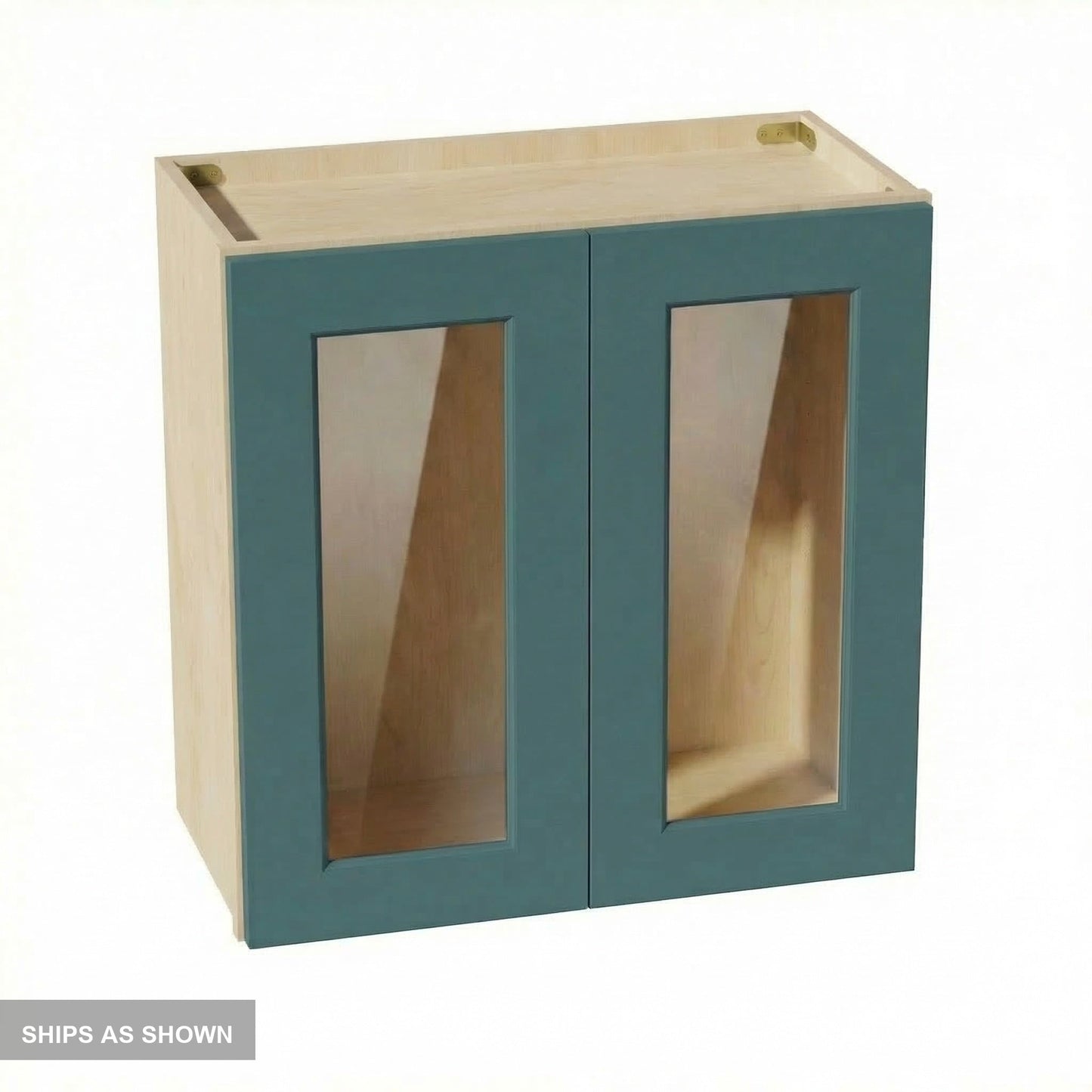 Shaker Bridge Wall Cabinet 24" (W2421GD) · Tallis - Fairy Green - Flat Pack