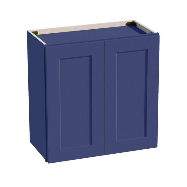 Shaker Bridge Wall Cabinet 24" (W2424) · Ardelle - Blue - Hero