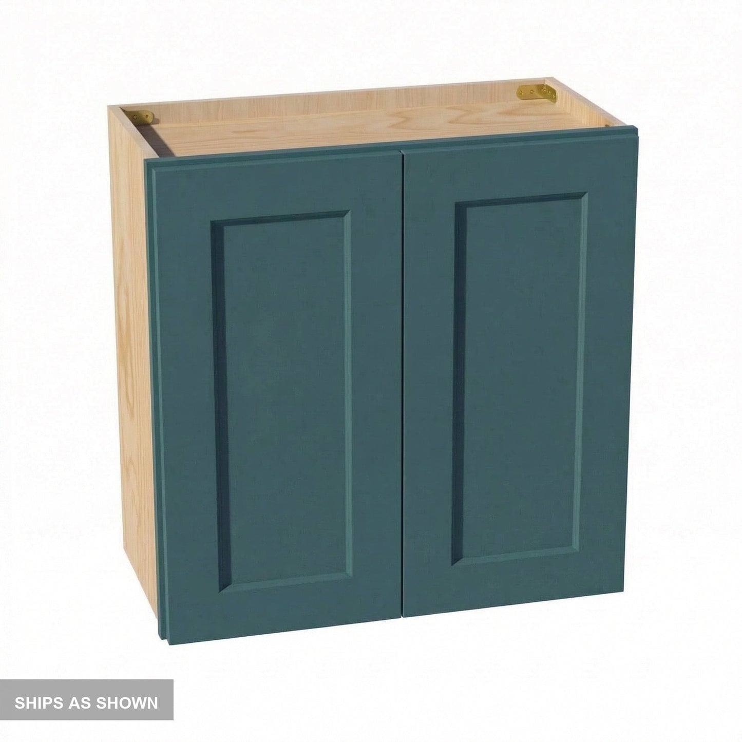 Shaker Bridge Wall Cabinet 24" (W2424) · Tallis - Fairy Green - Flat Pack