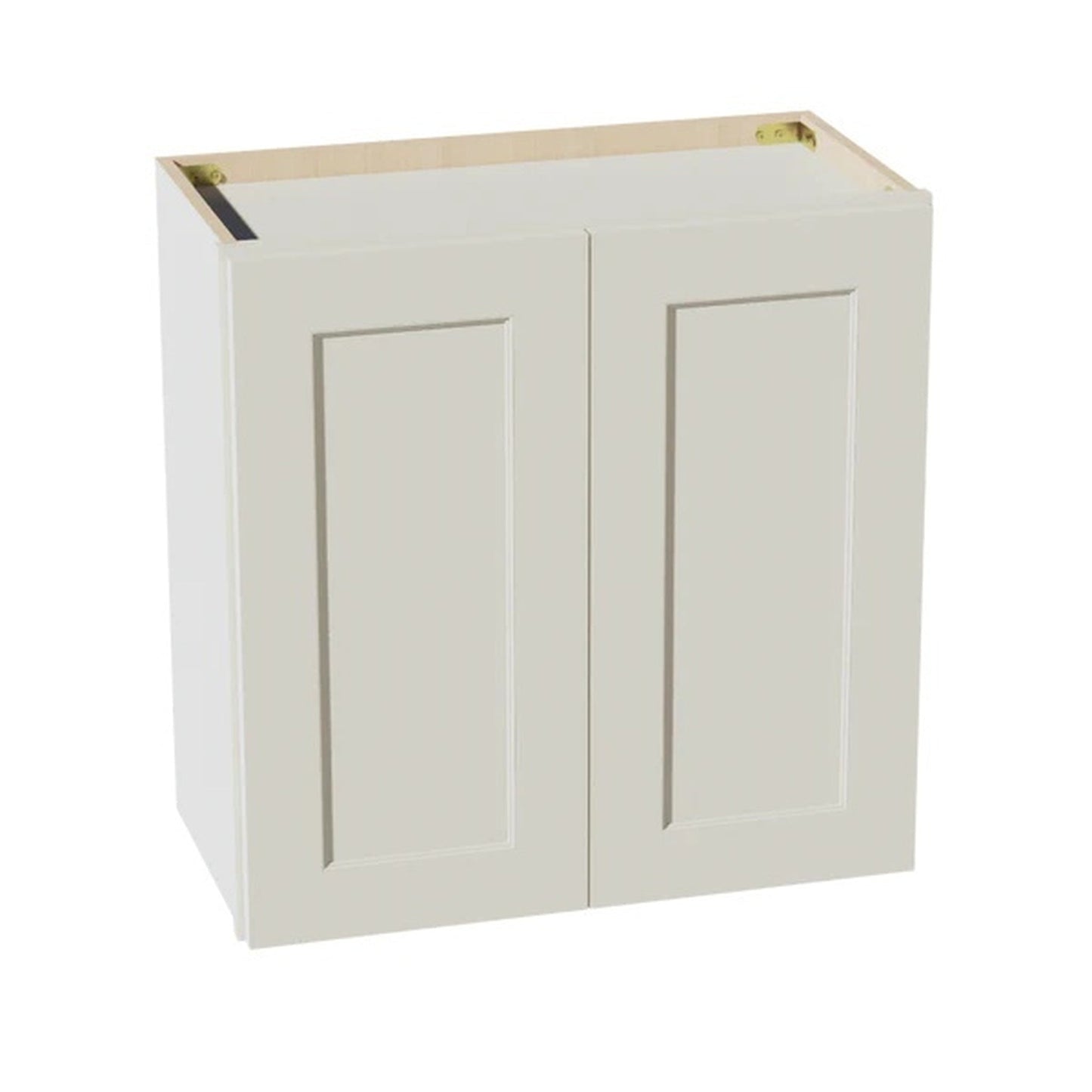 Shaker Bridge Wall Cabinet 24" (W2424) · Tallis - Swan White - Hero