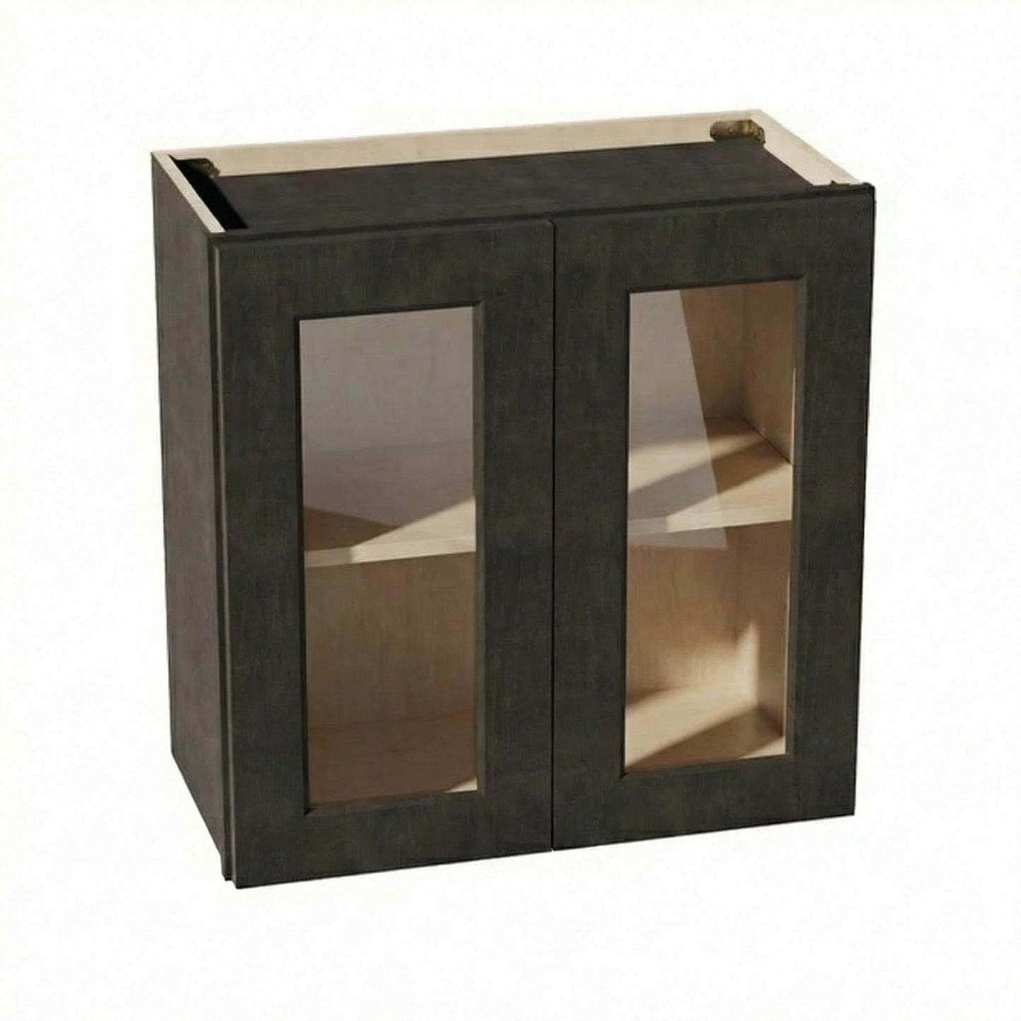 Shaker Bridge Wall Cabinet 24" (W2424GD) · Ardelle - Charcoal - Hero