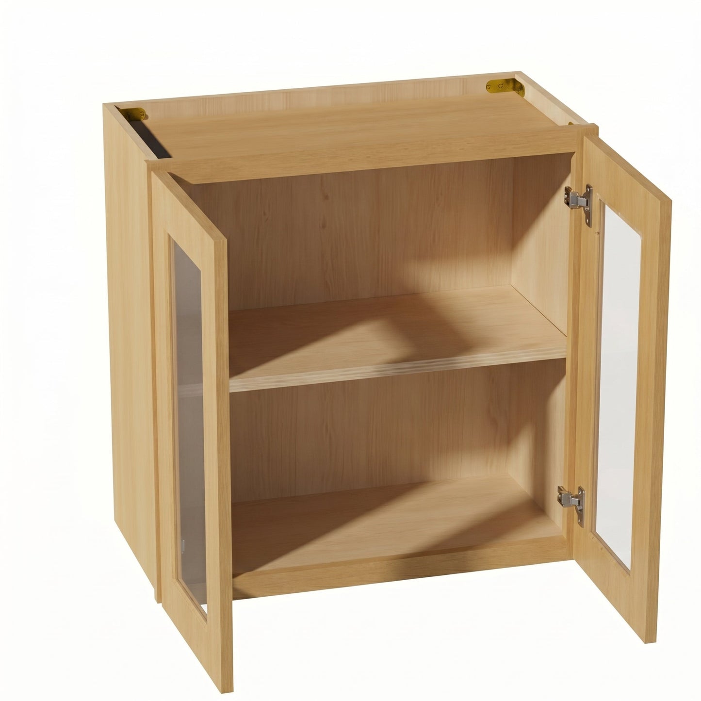 Shaker Bridge Wall Cabinet 24" (W2424GD) · Ardelle - Timber - Interior