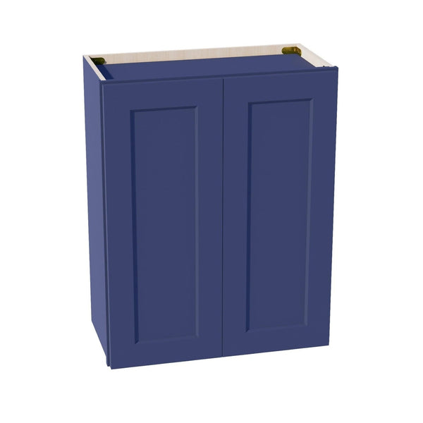 Shaker Wall Cabinet 24" (W2430) · Ardelle - Blue - Hero