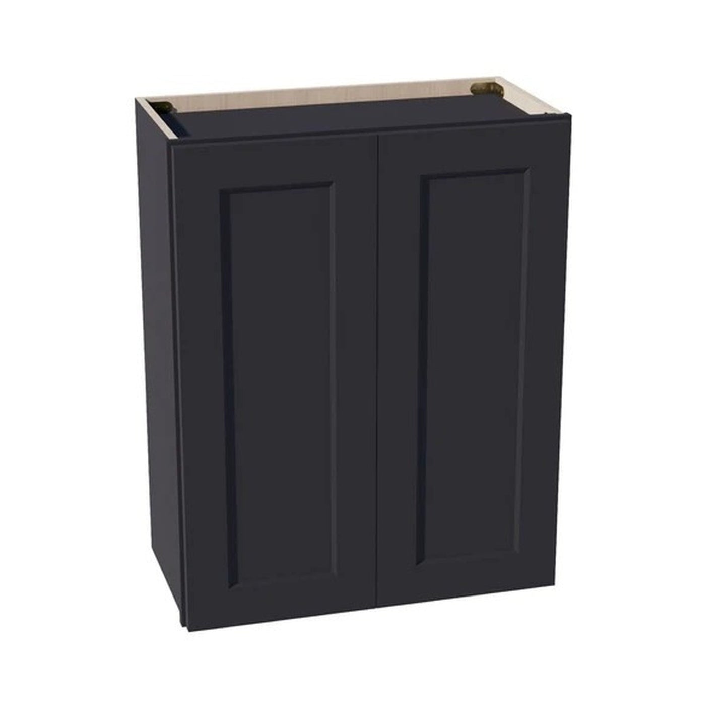 Shaker Wall Cabinet 24" (W2430) · Ardelle - Ebony - Hero