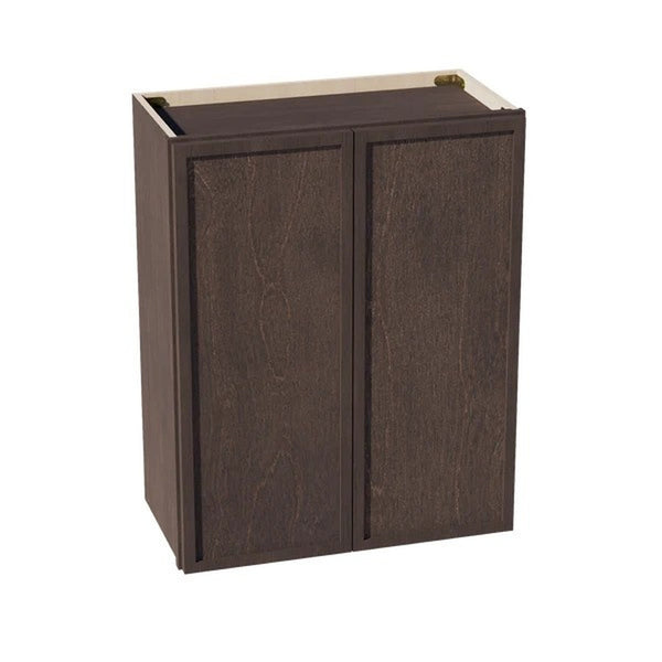 Slim Shaker Wall Cabinet 24" (W2430) · Slim - Mocha - Hero
